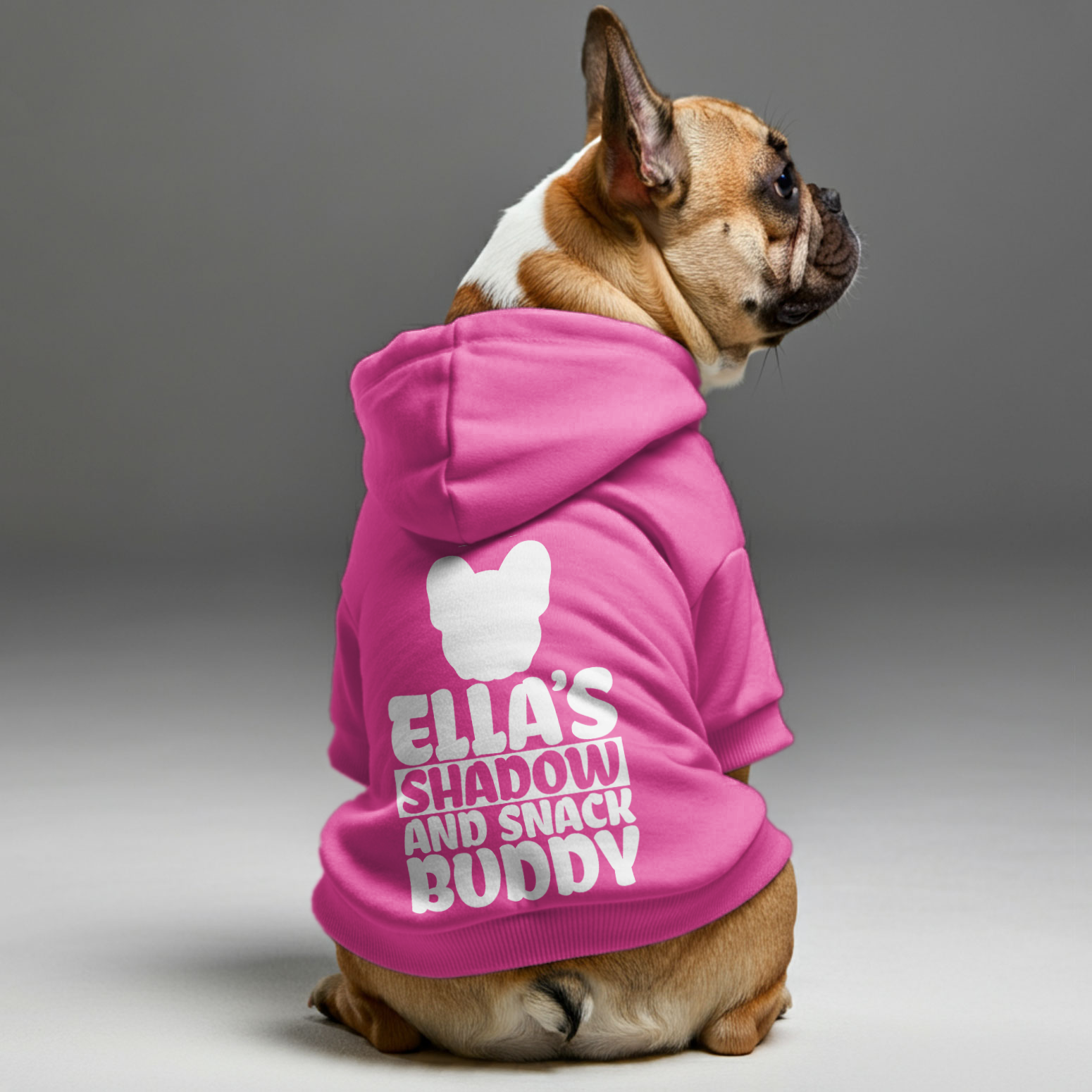 Personalized French Bulldog Hoodies with Owner's for French Bulldogs-fadou