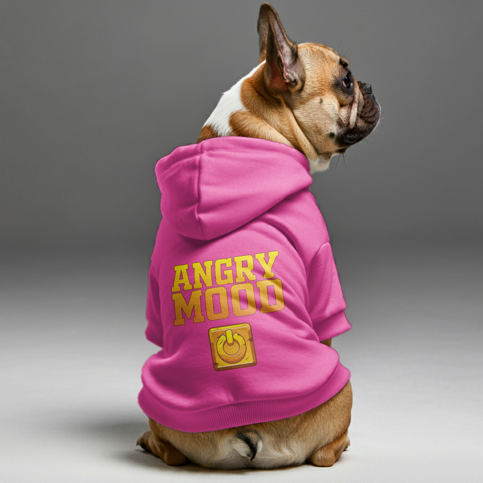 French Bulldog Cozy Pet Sweatshirt for Flat-Face Breeds-fadou