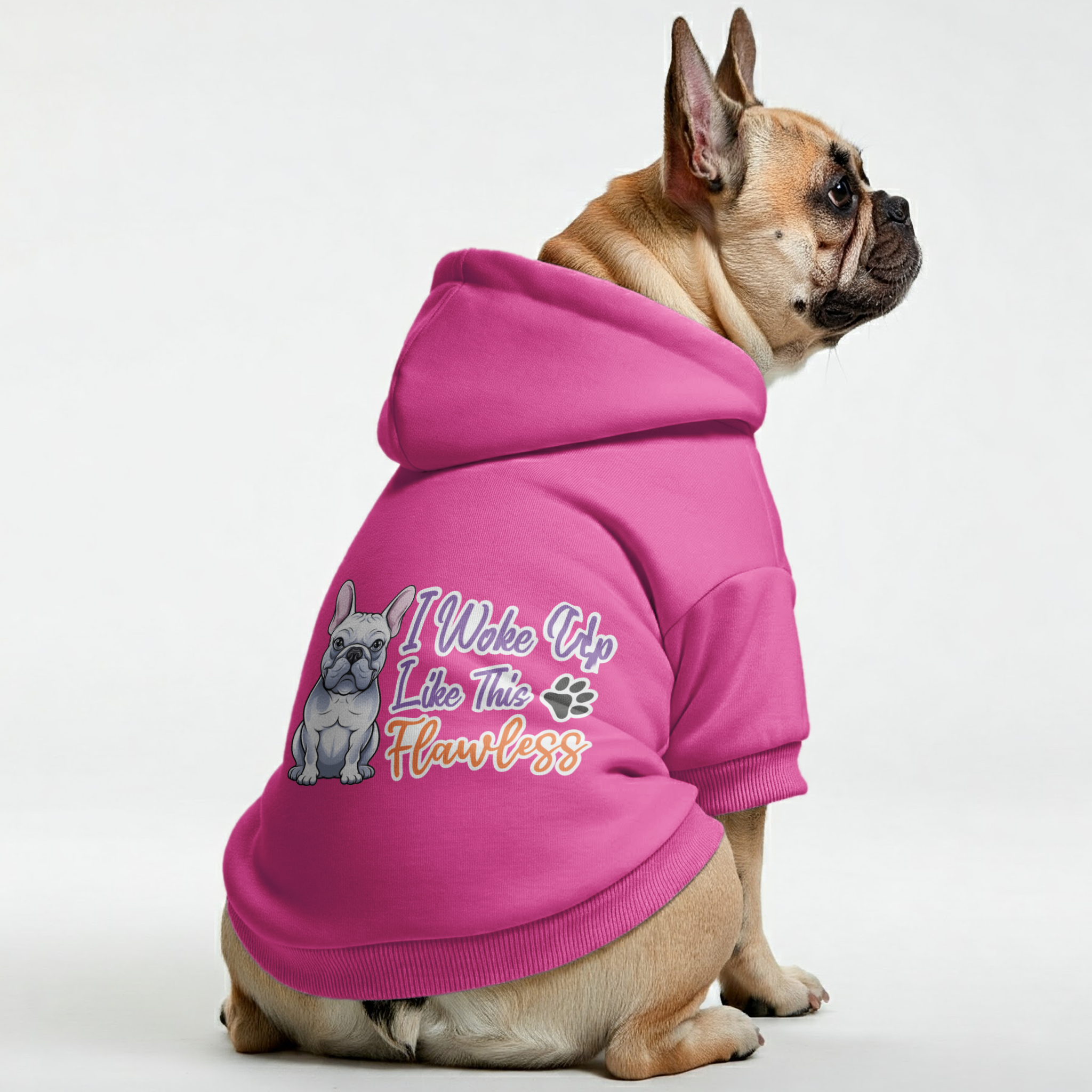Frenchie Premium Pet Sweatshirt for Brachycephalic Dogs-fadou