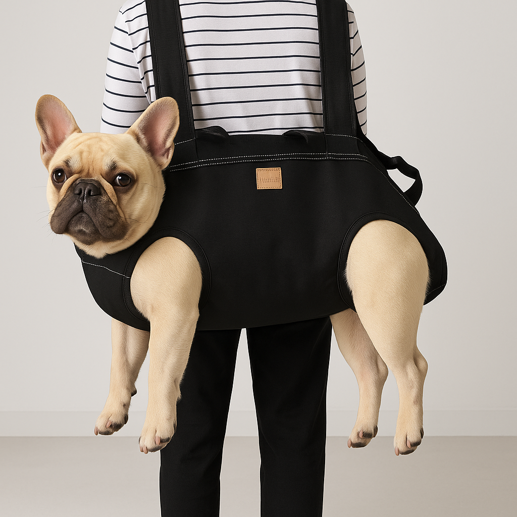 French Bulldog Comfortable Pet Carrier for Short-Nosed Dogs-fadou