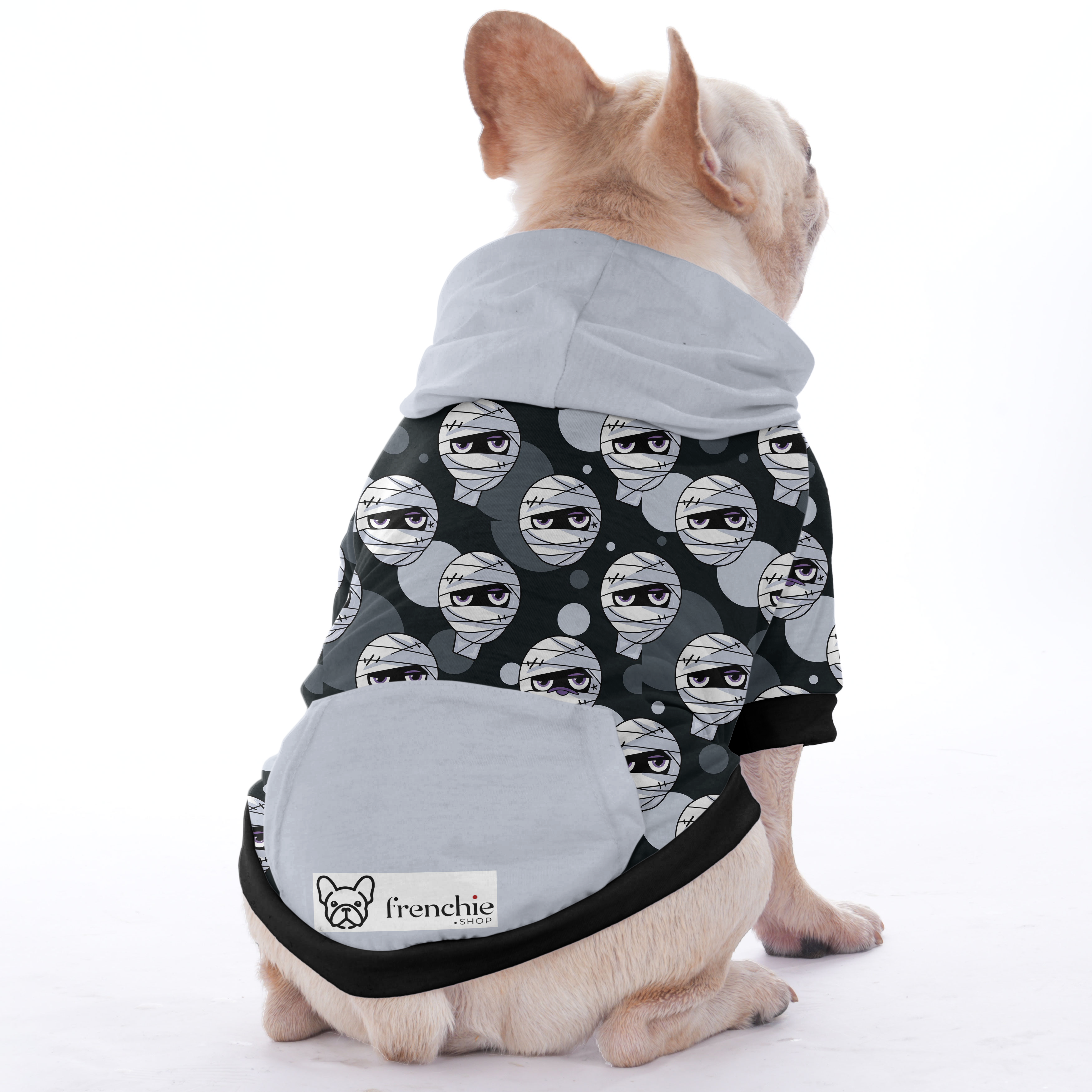 French Bulldog Halloween Pet Sweatshirt for Playtime Fun-fadou