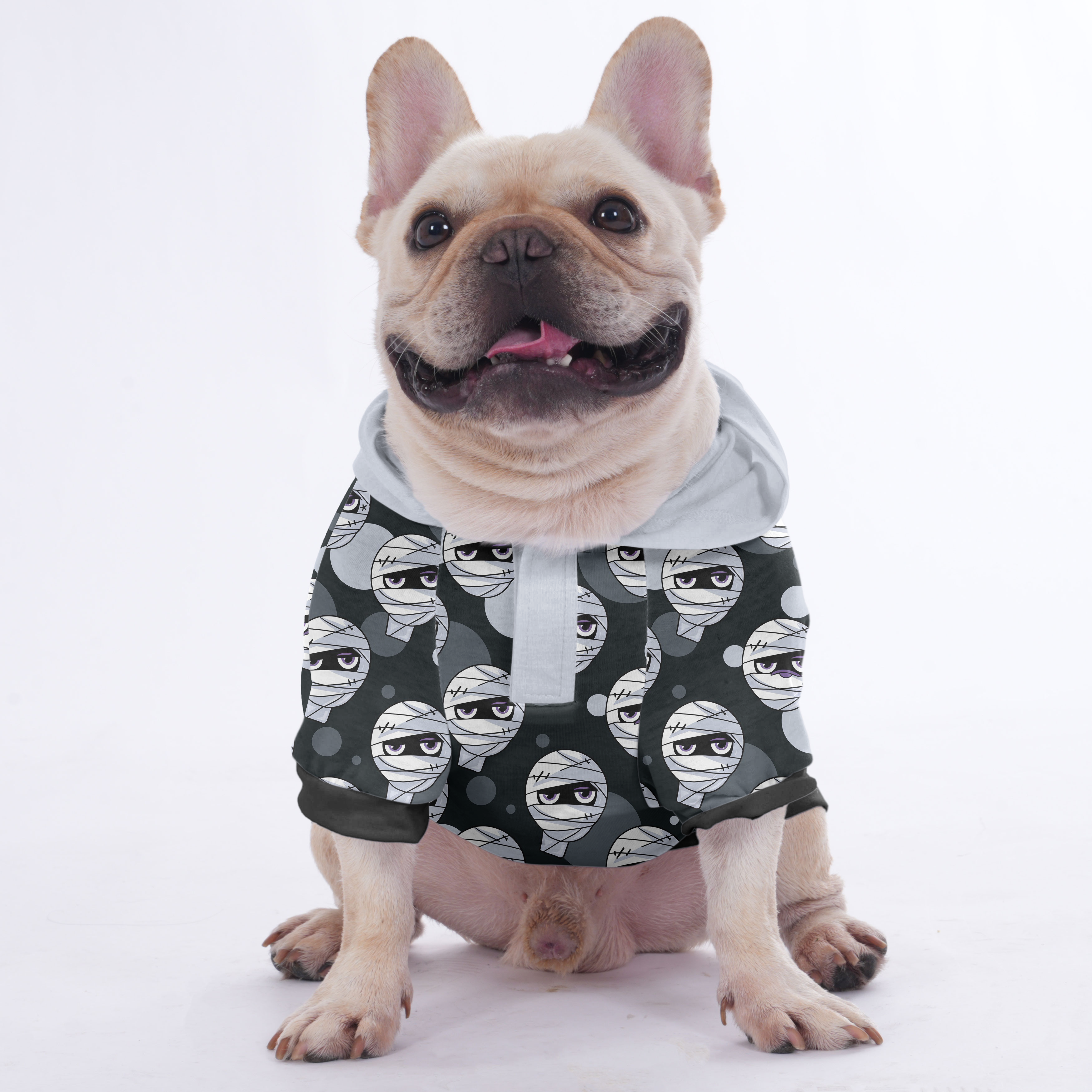 French Bulldog Halloween Pet Sweatshirt for Playtime Fun-fadou