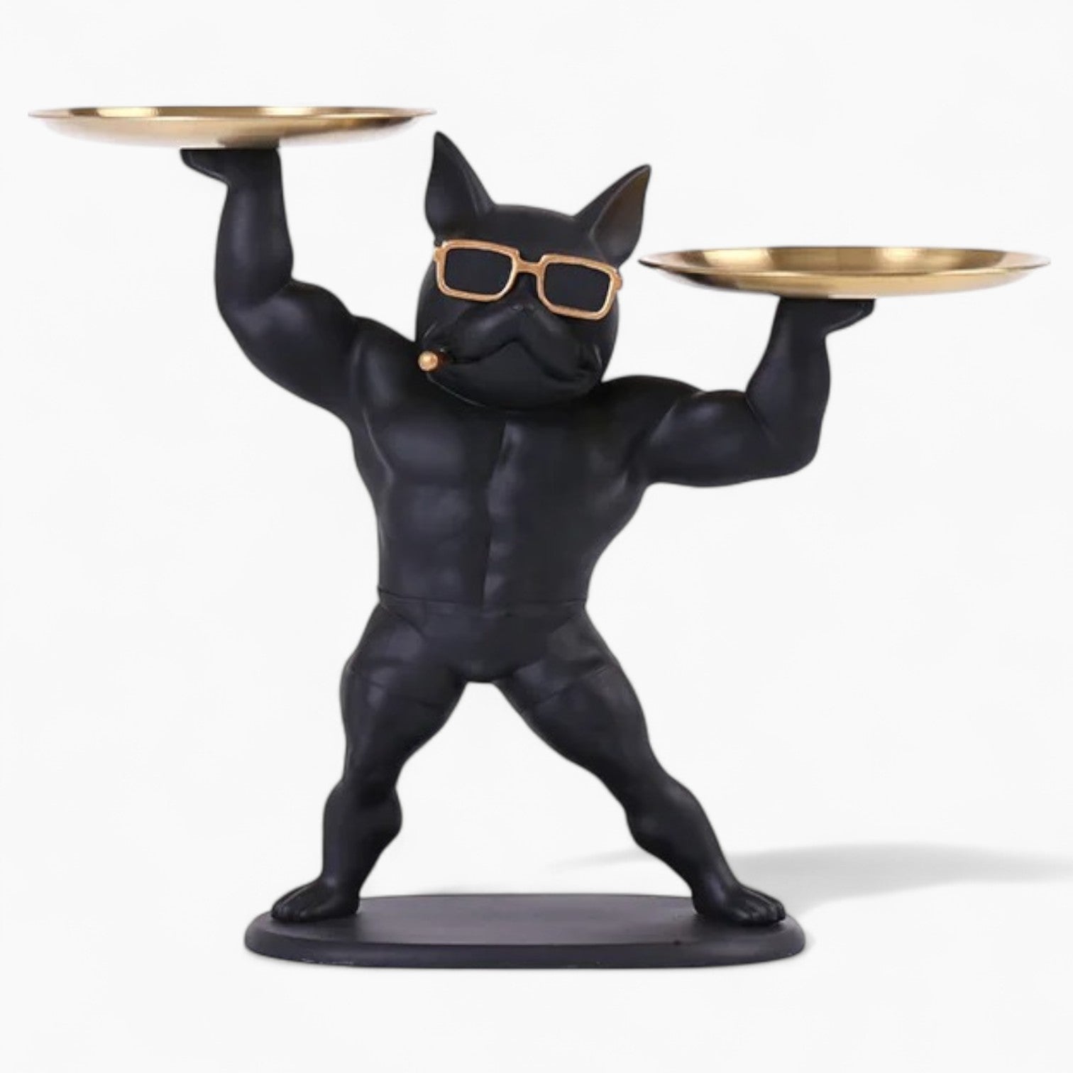Muscle French Bulldog Accessory for Frenchie Enthusiasts-fadou