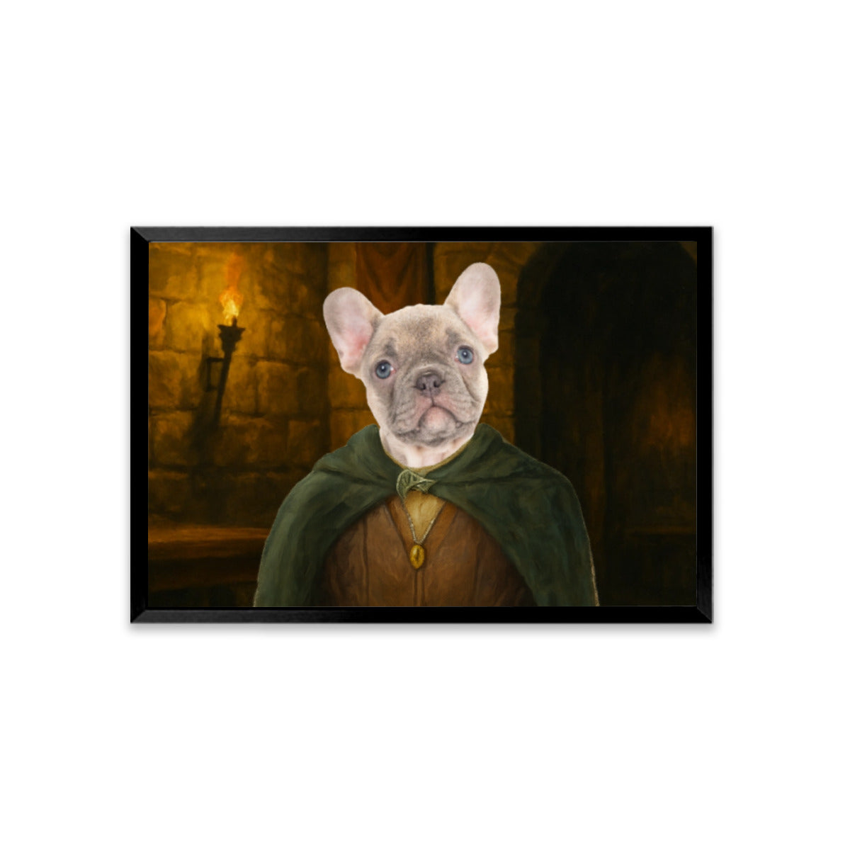 French Bulldog Personalized Framed Poster for Pet Culture-fadou