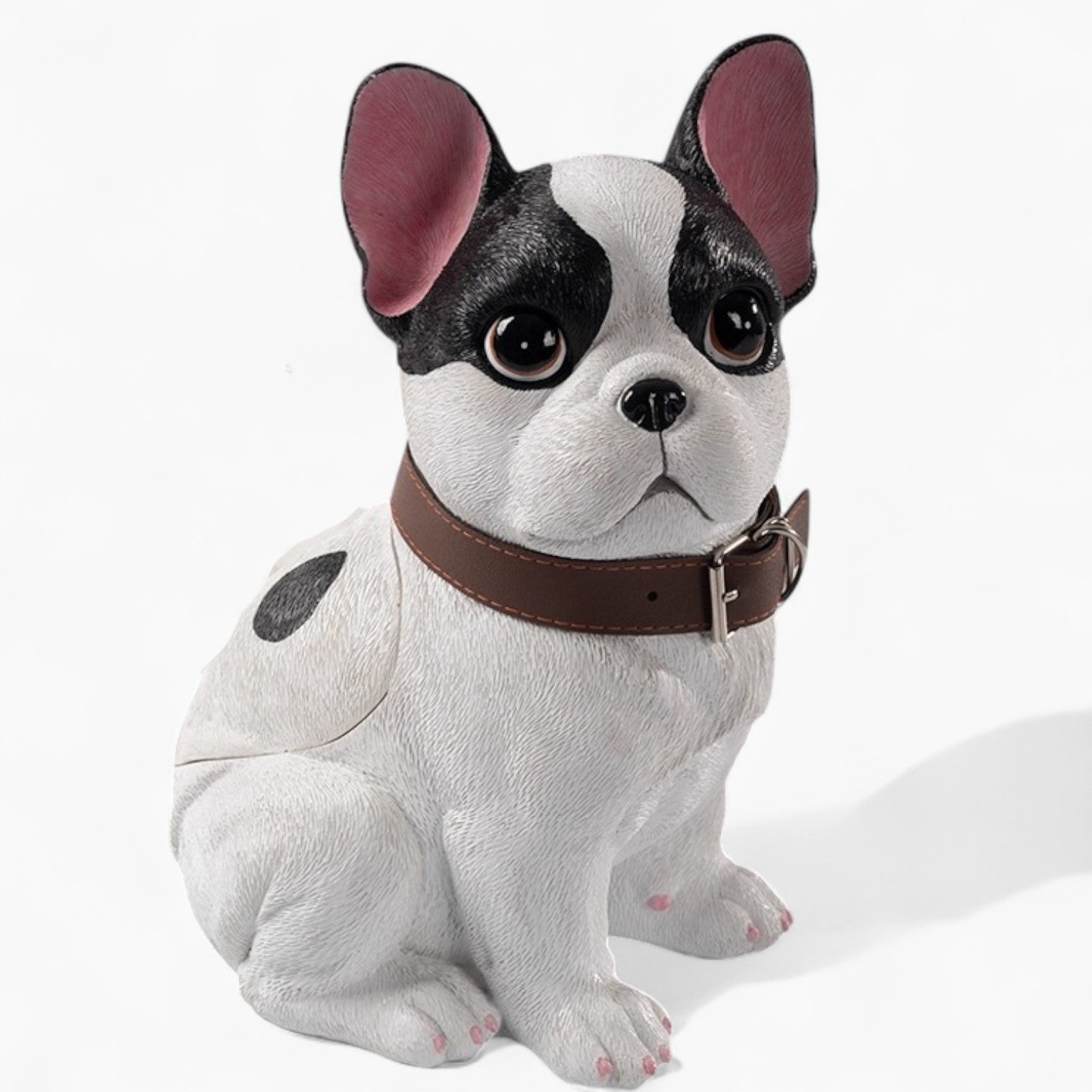 Nosepull Frenchie Tissue Box Holder – Cute Resin for Dog Lovers and-fadou