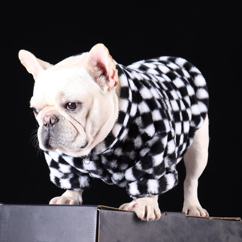 French Bulldog Soft Winter Jacket for Outdoor Adventures-fadou