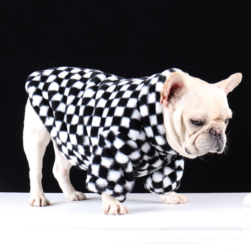 French Bulldog Soft Winter Jacket for Outdoor Adventures-fadou