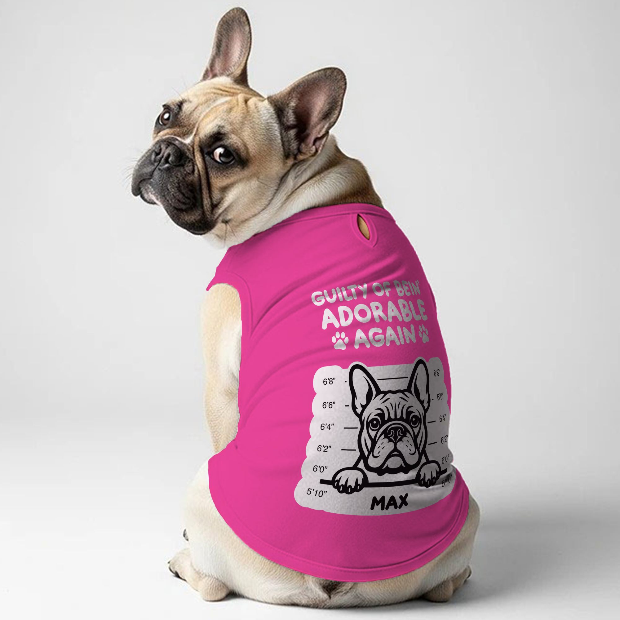 French Bulldog Personalized Unisex Shirt for Dog Lovers-fadou