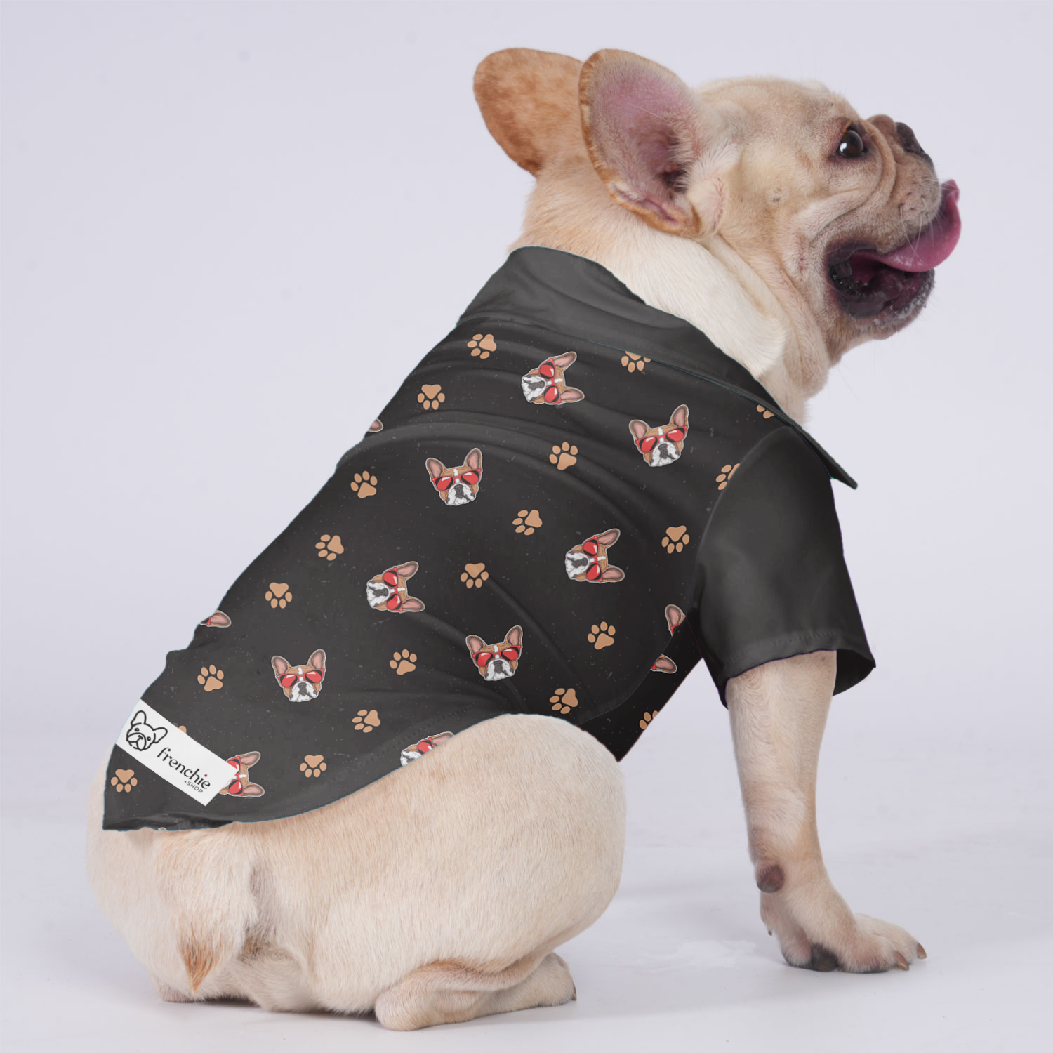 Ocean French Bulldog Dog Outfit for Brachycephalic Dogs-fadou