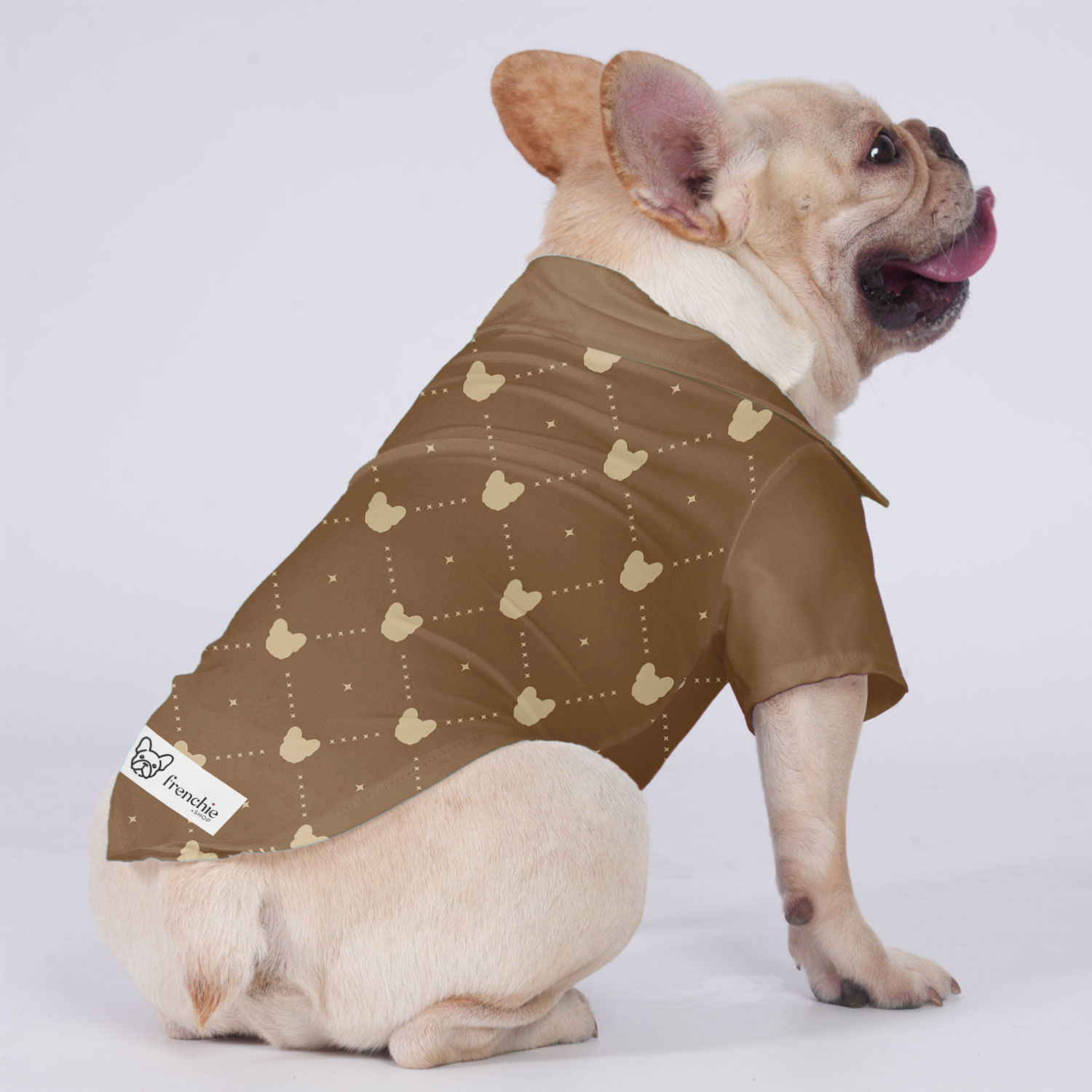 Zoey - Hawaiian Shirt for Flat-Face Breeds for French Bulldogs-fadou