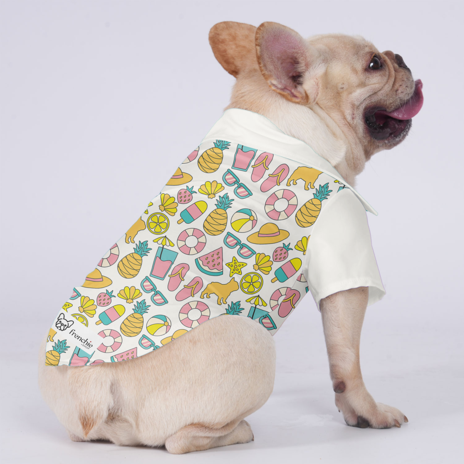Hamilton French Bulldog Dog Shirt for Brachycephalic Dogs-fadou