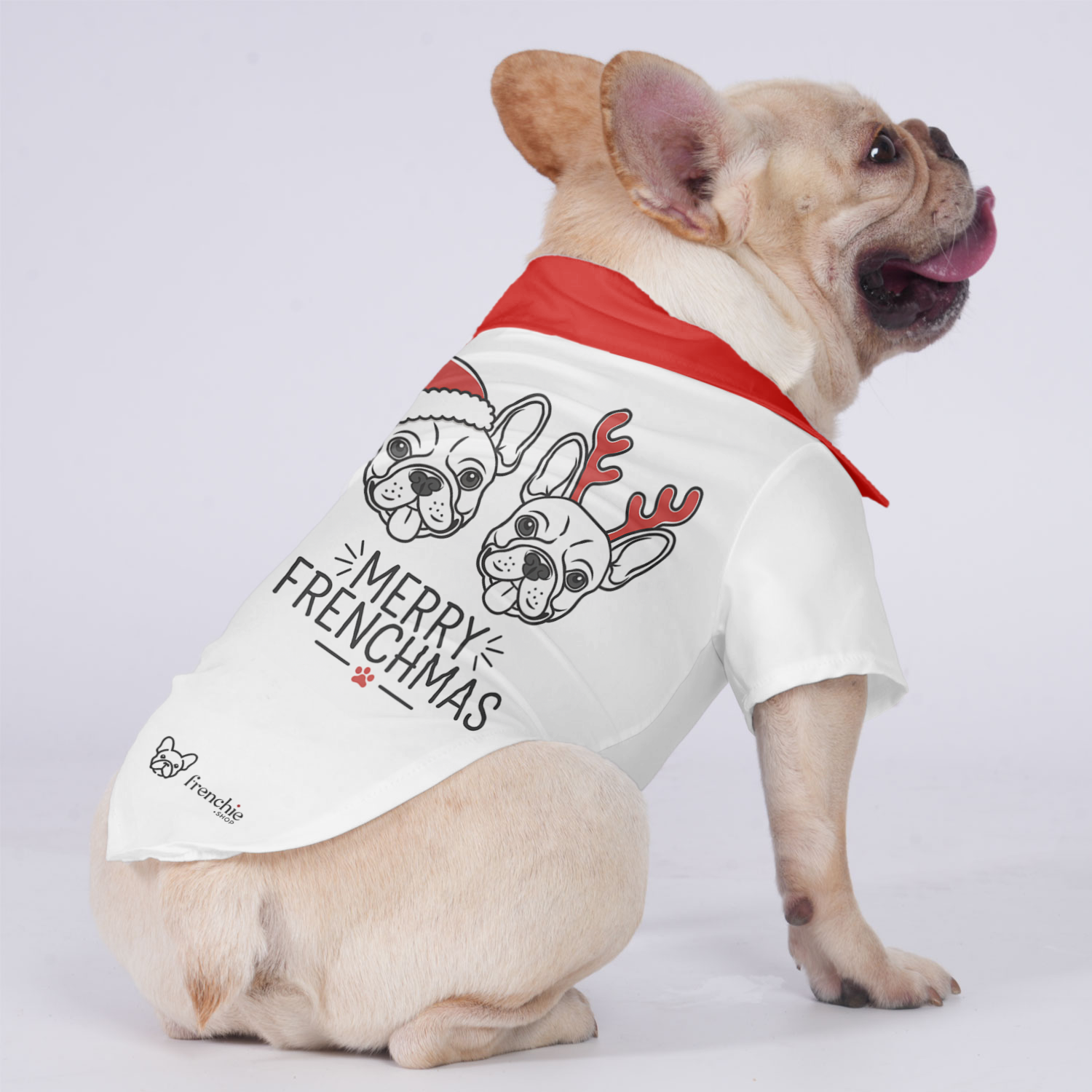 Ace - Hawaiian Shirt for Short-Nosed Dogs for French Bulldogs-fadou