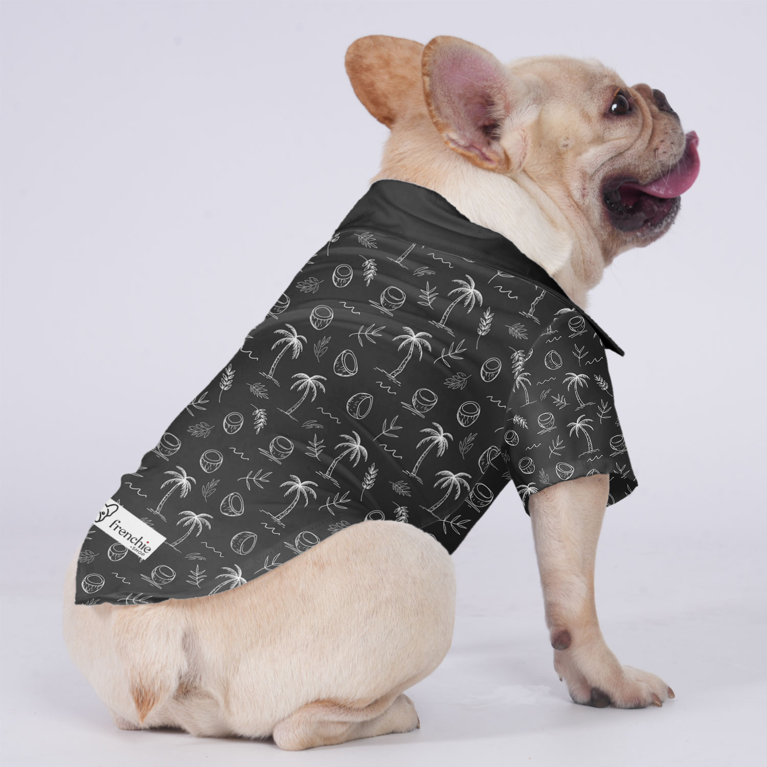 Penny - Hawaiian Shirt for Training Sessions for French Bulldogs-fadou