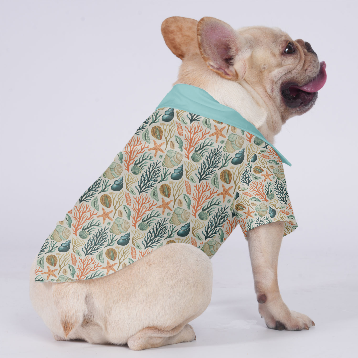Murphy French Bulldog Cotton Tee for Brachycephalic Dogs-fadou