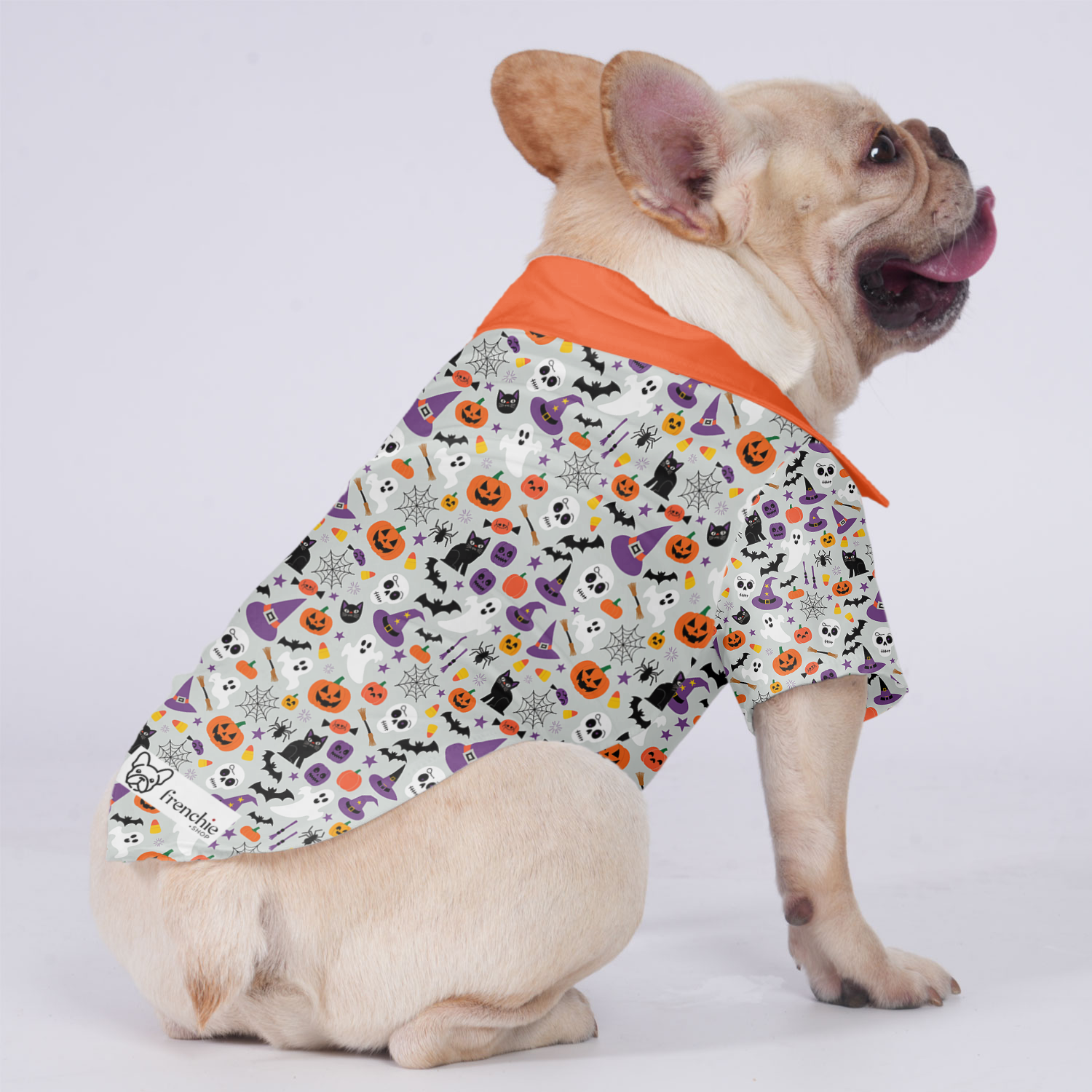 Daisy French Bulldog Cotton Tee for Brachycephalic Dogs-fadou