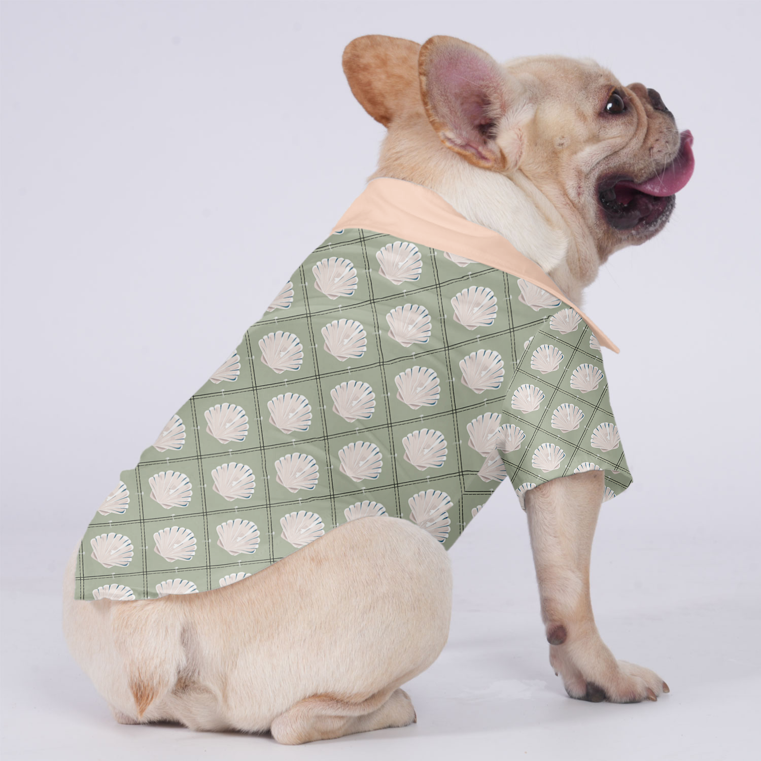 Hank - Hawaiian Shirt for Flat-Face Breeds for French Bulldogs-fadou