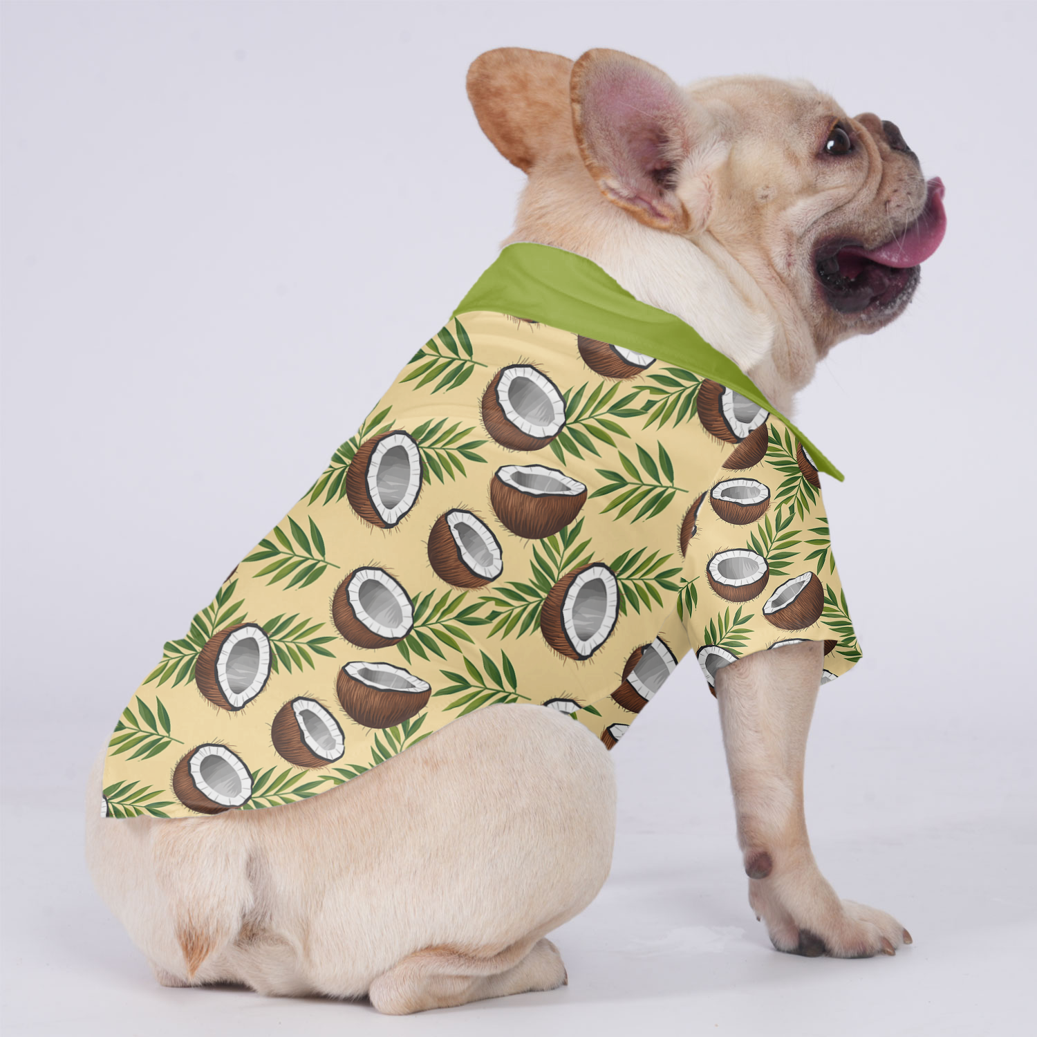 Zoe - Hawaiian Shirt for Flat-Face Breeds for French Bulldogs-fadou