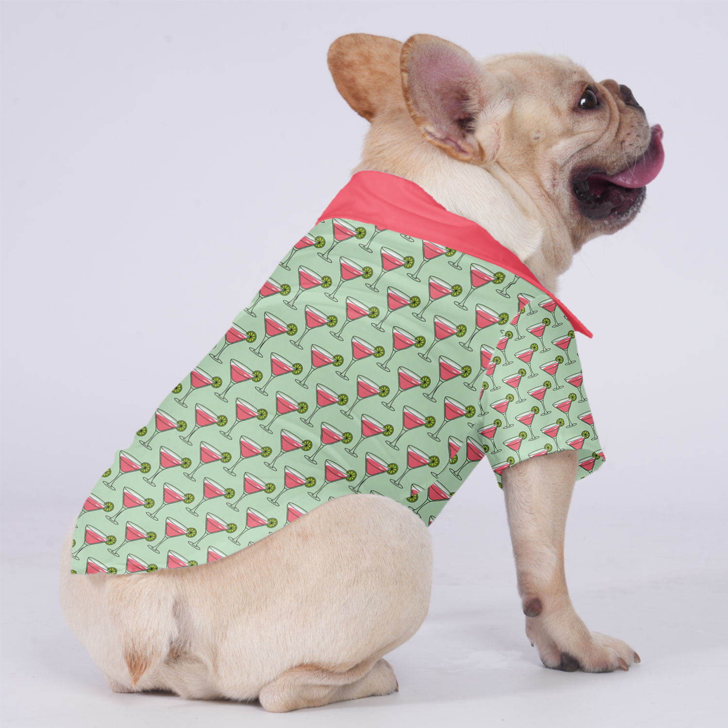 Lexi - Hawaiian Shirt for Flat-Face Breeds for French Bulldogs-fadou