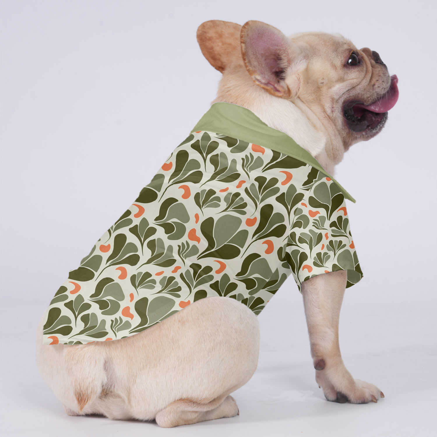 Remi - Hawaiian Shirt for Outdoor Adventures for French Bulldogs-fadou