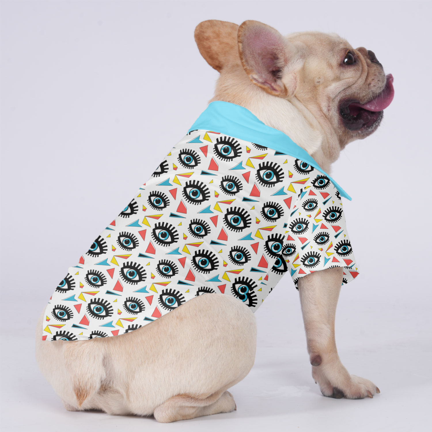Chloe - Hawaiian Shirt for Travel Comfort for French Bulldogs-fadou