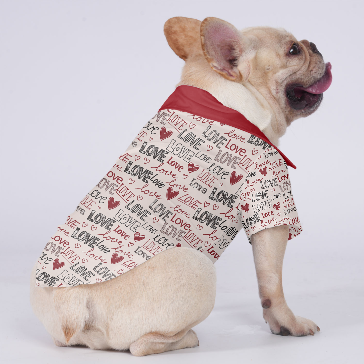 Aspen French Bulldog Cotton Tee for Brachycephalic Dogs-fadou
