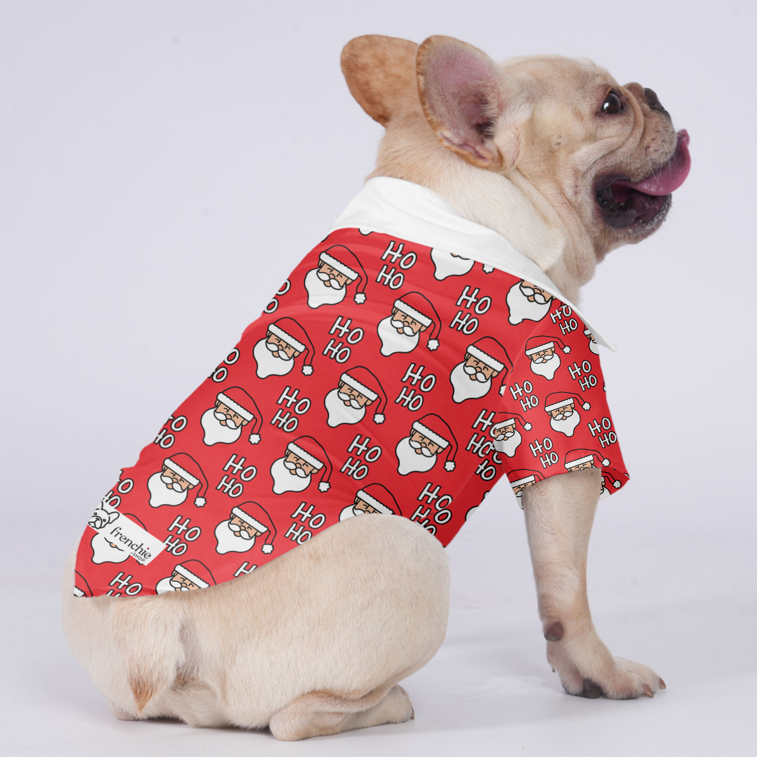Hazel French Bulldog Cotton Tee for Brachycephalic Dogs-fadou