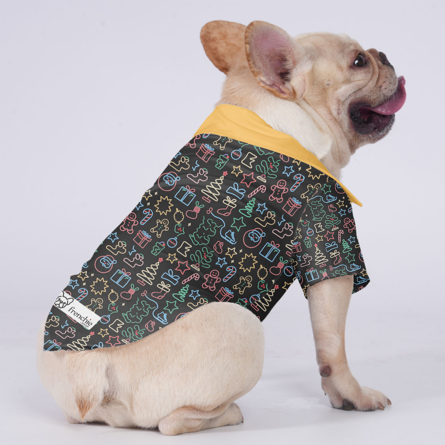 Buster - Hawaiian Shirt for Training Sessions for French Bulldogs-fadou