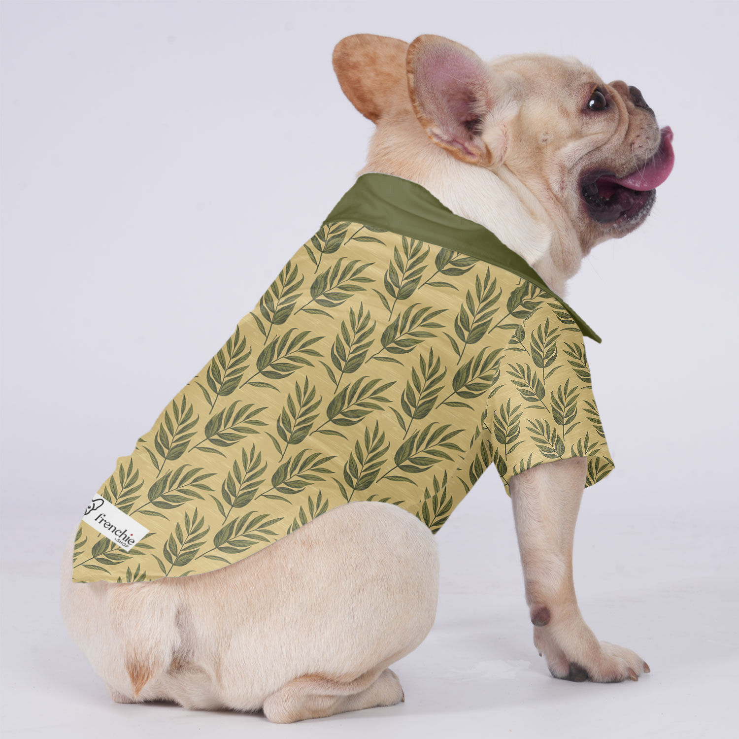 Oliver French Bulldog Cotton Tee for Brachycephalic Dogs-fadou