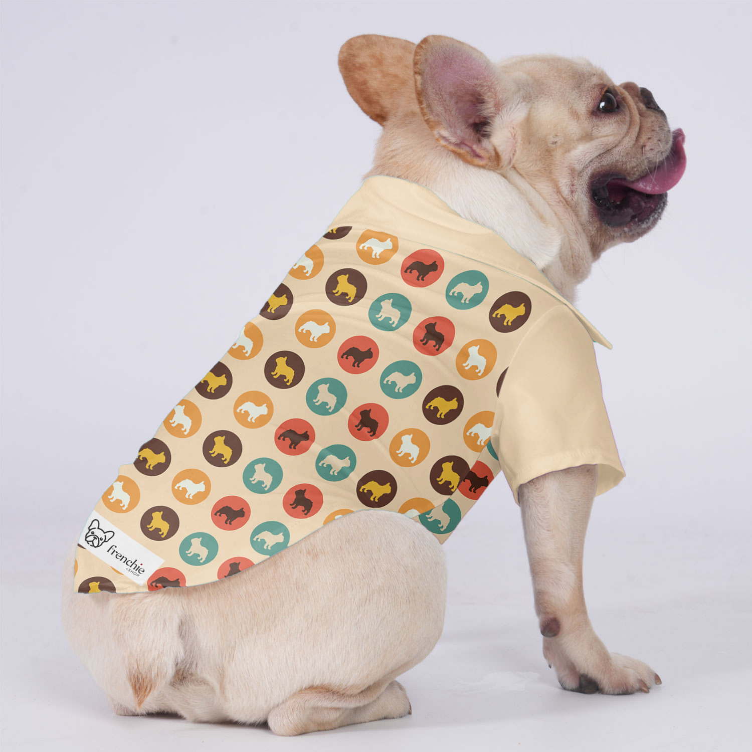 Milo - Hawaiian Shirt for Training Sessions for French Bulldogs-fadou