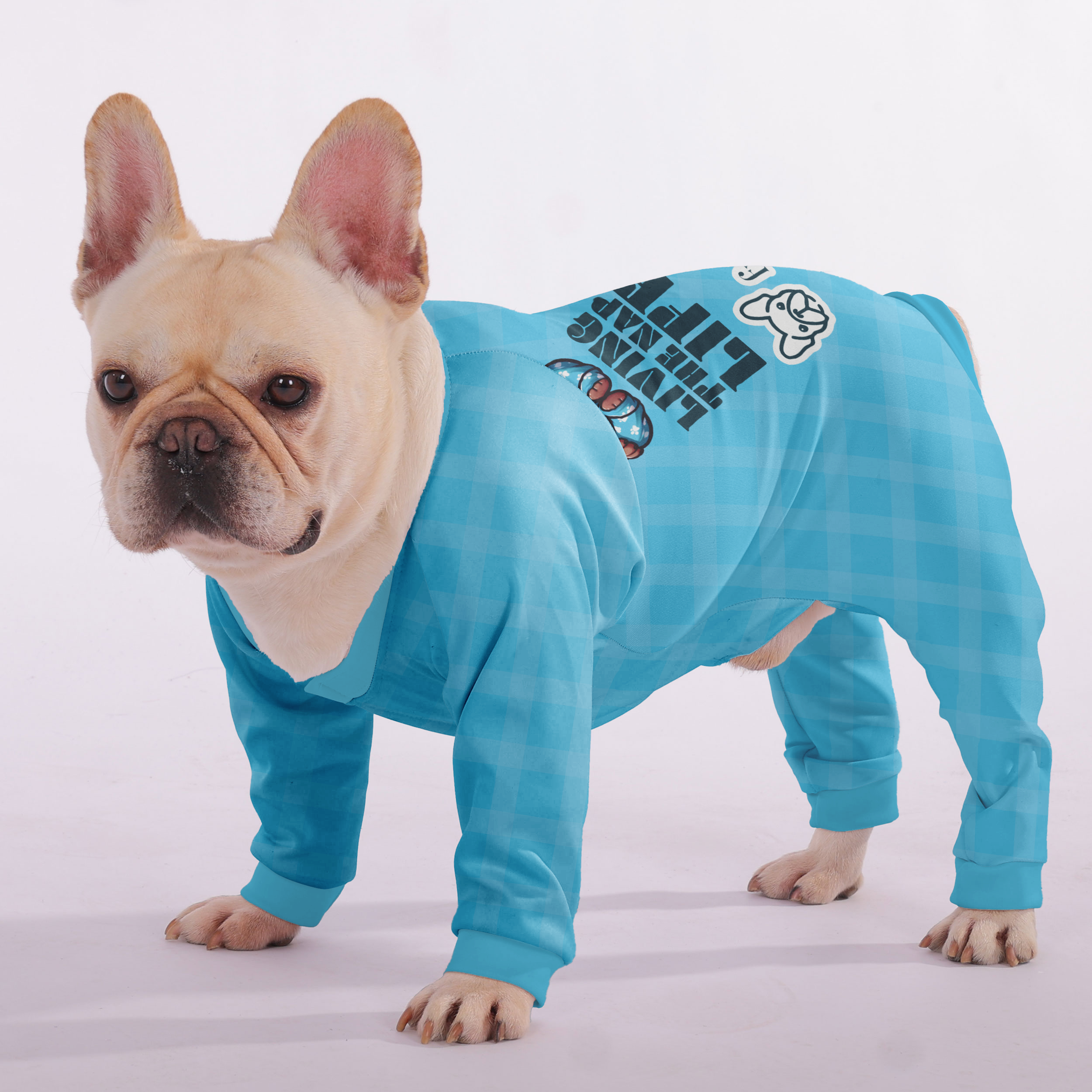 French Bulldog Ultra-Soft Cozy Loungewear for Stocky Dogs-fadou