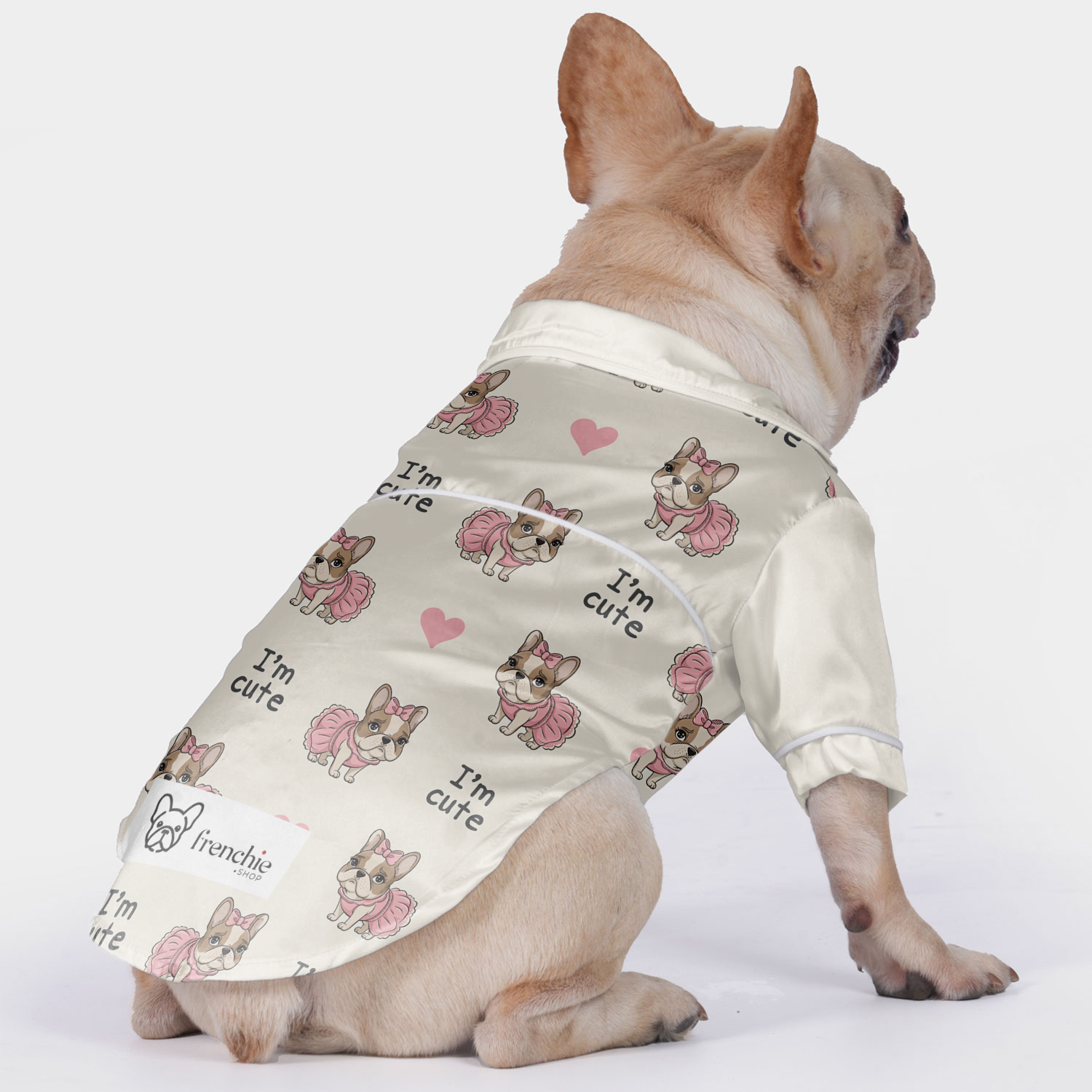 Finn French Bulldog Cozy Loungewear for French Bulldogs-fadou