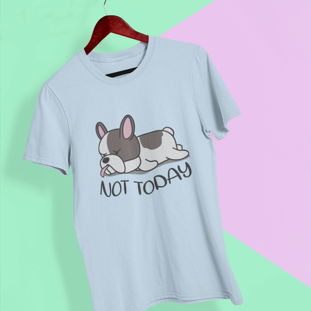 French Bulldog Cotton Cotton T-Shirt for Dog Moms & Dads-fadou
