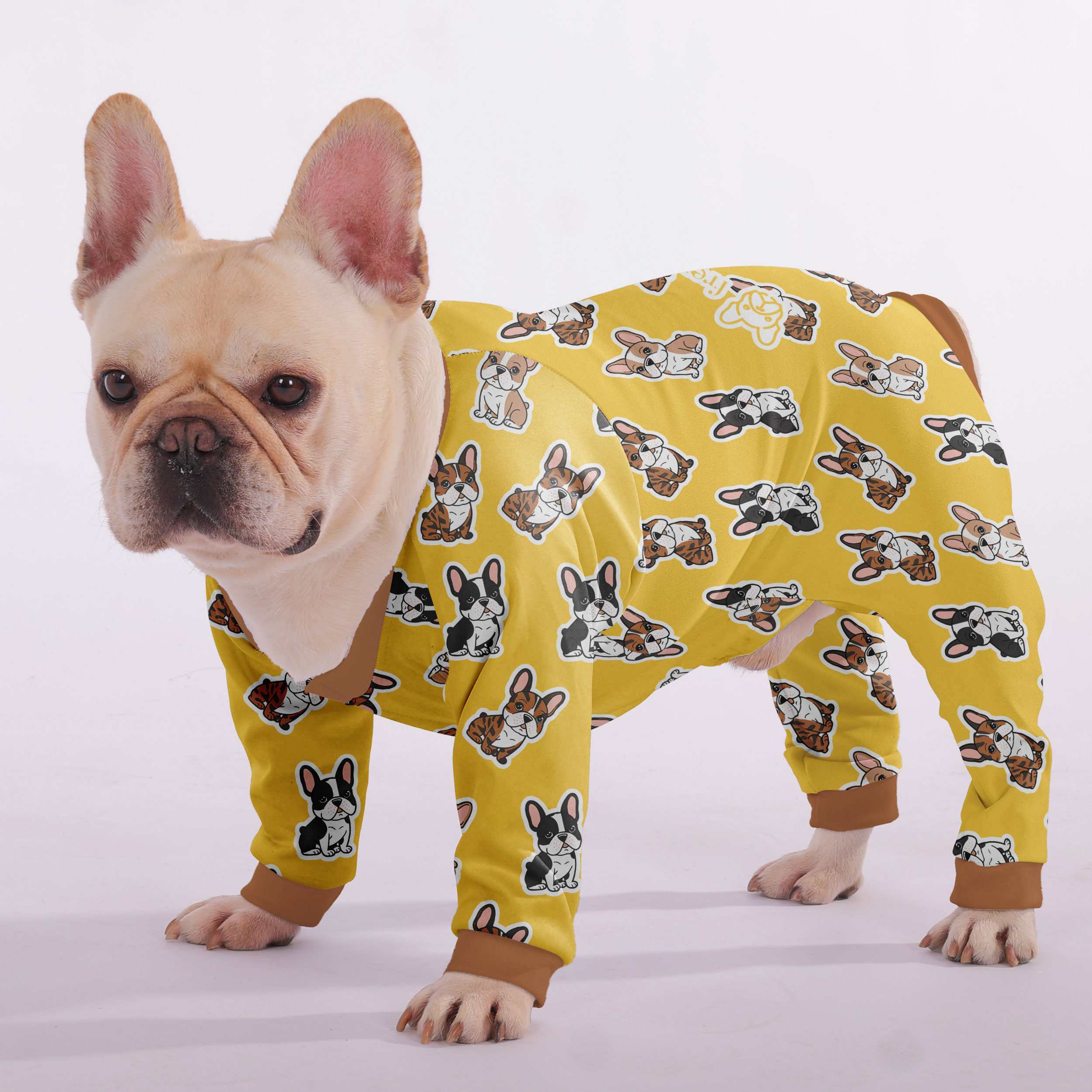 French Bulldog Ultra-Soft Pet Sleepwear for Small Breeds-fadou
