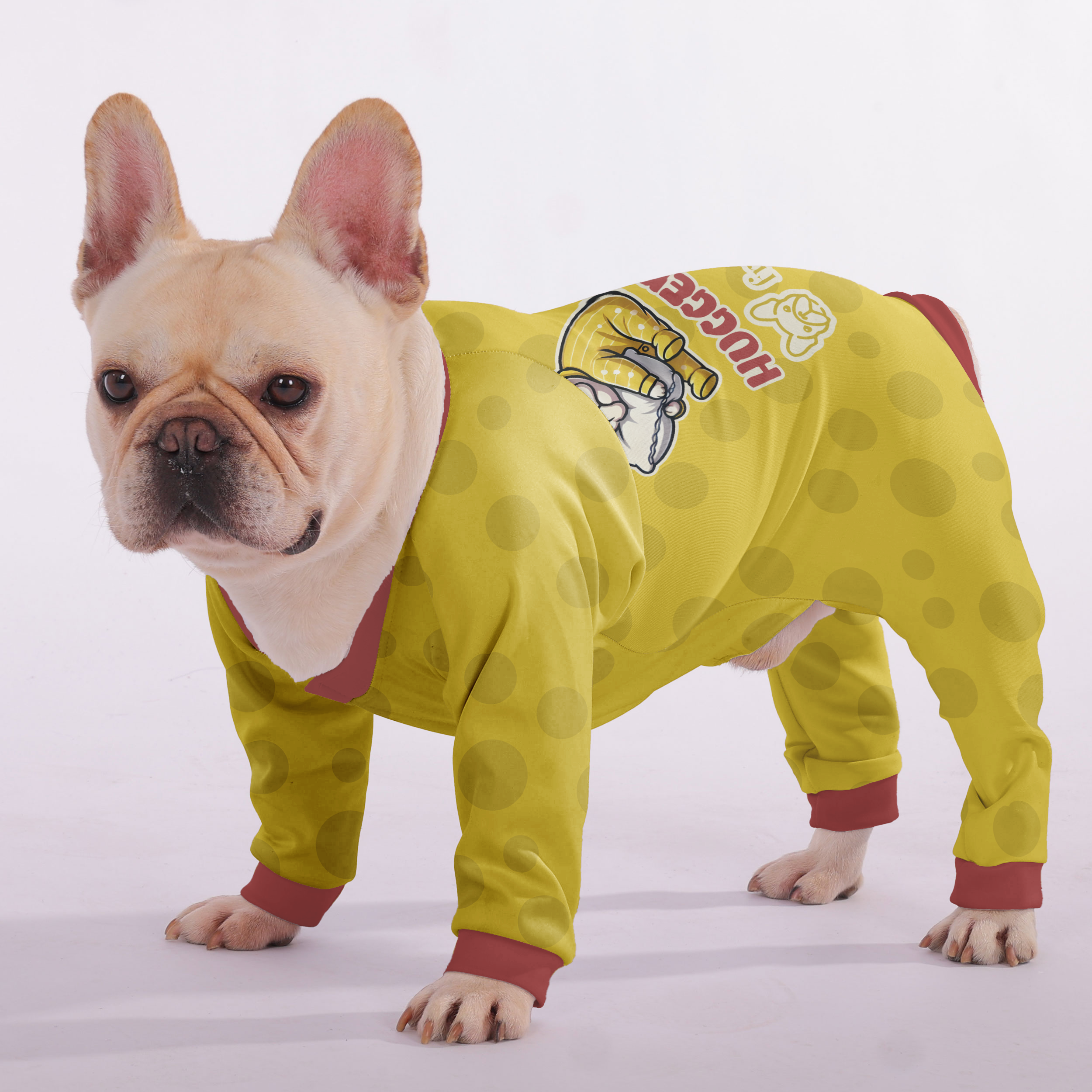 Pillow French Bulldog Dog Pajamas for Outdoor Adventures-fadou