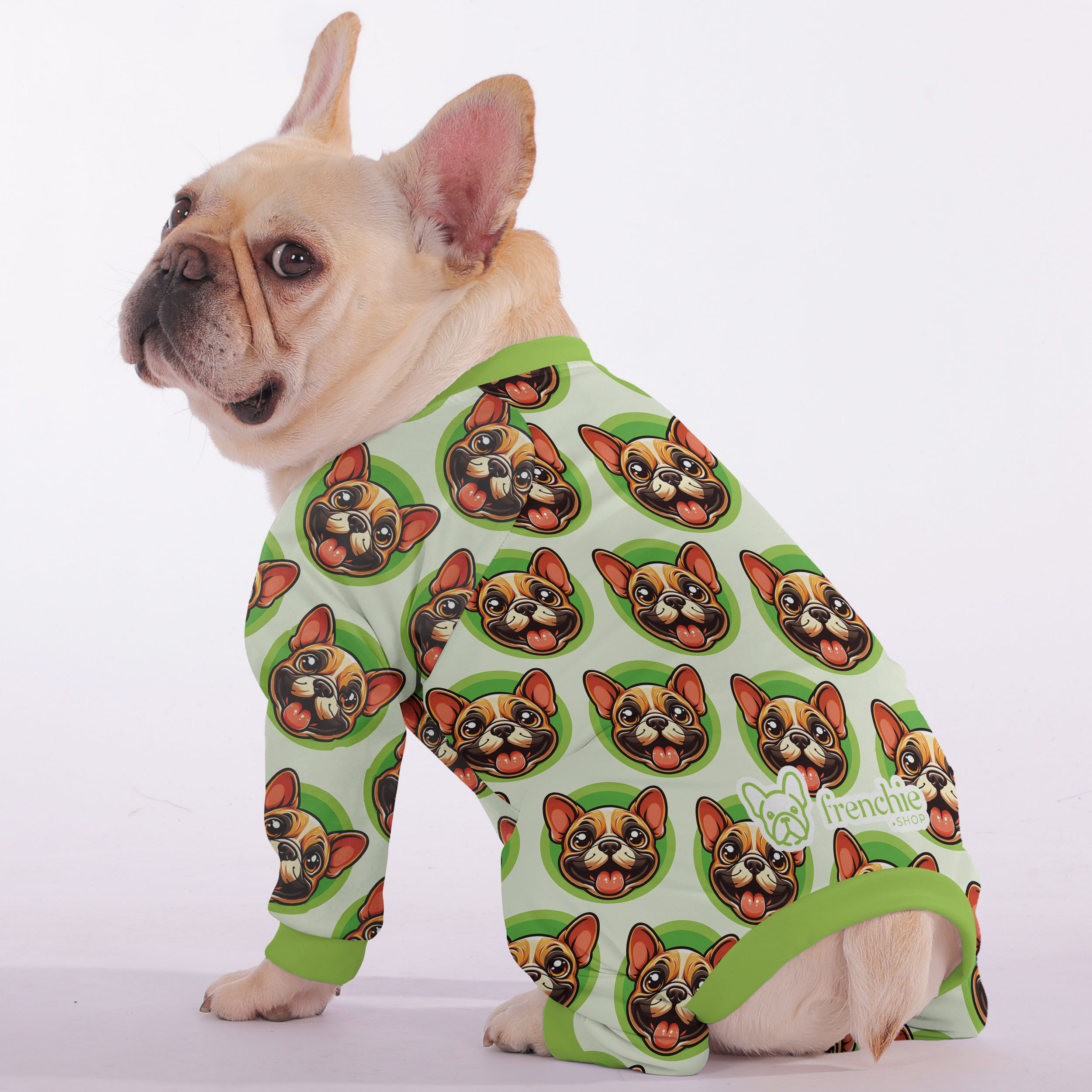 French Bulldog Stylish Dog Pajamas for Training Sessions-fadou