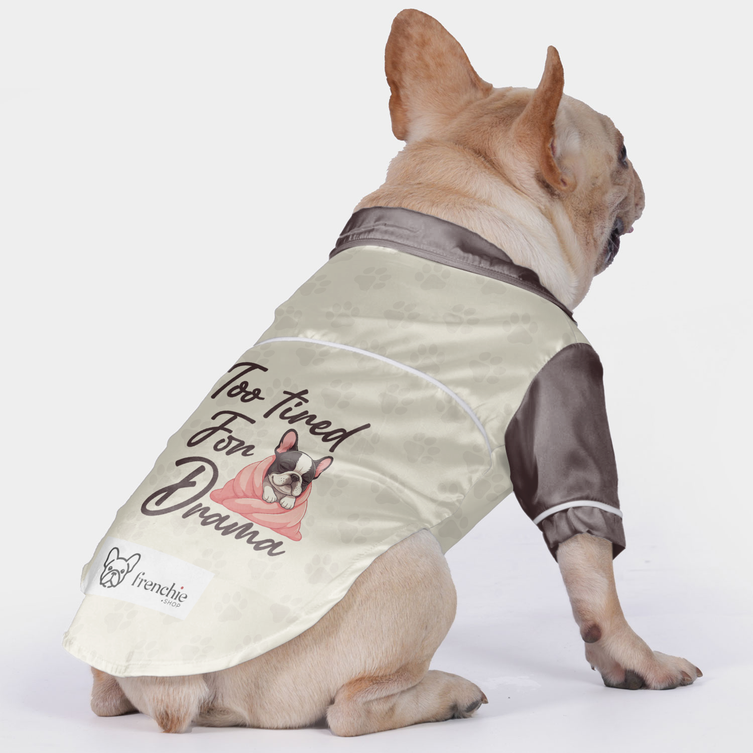 Too French Bulldog Night Outfit for Brachycephalic Dogs-fadou