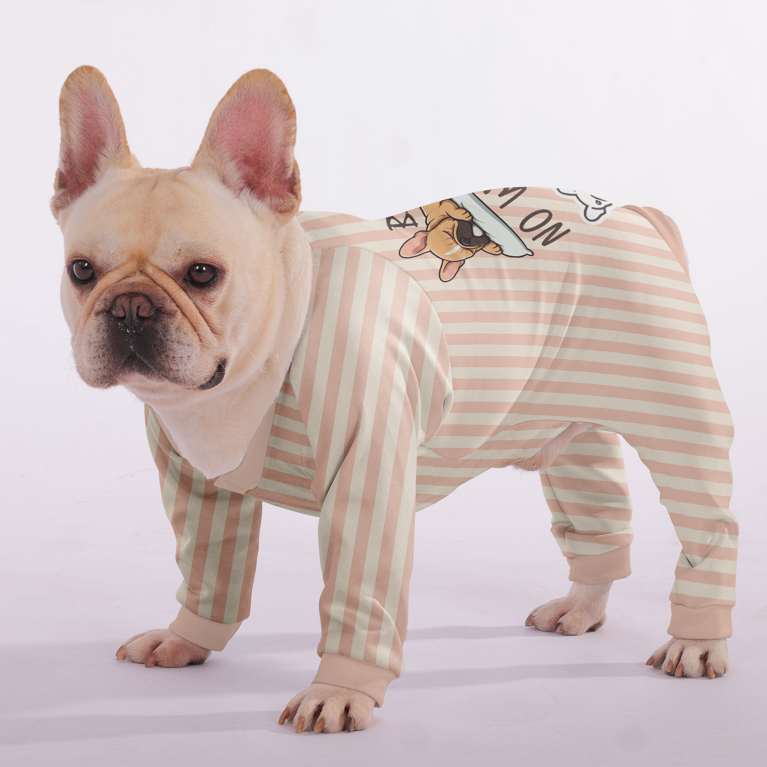 Frenchie Personalized Pet Sleepwear for Training Sessions-fadou