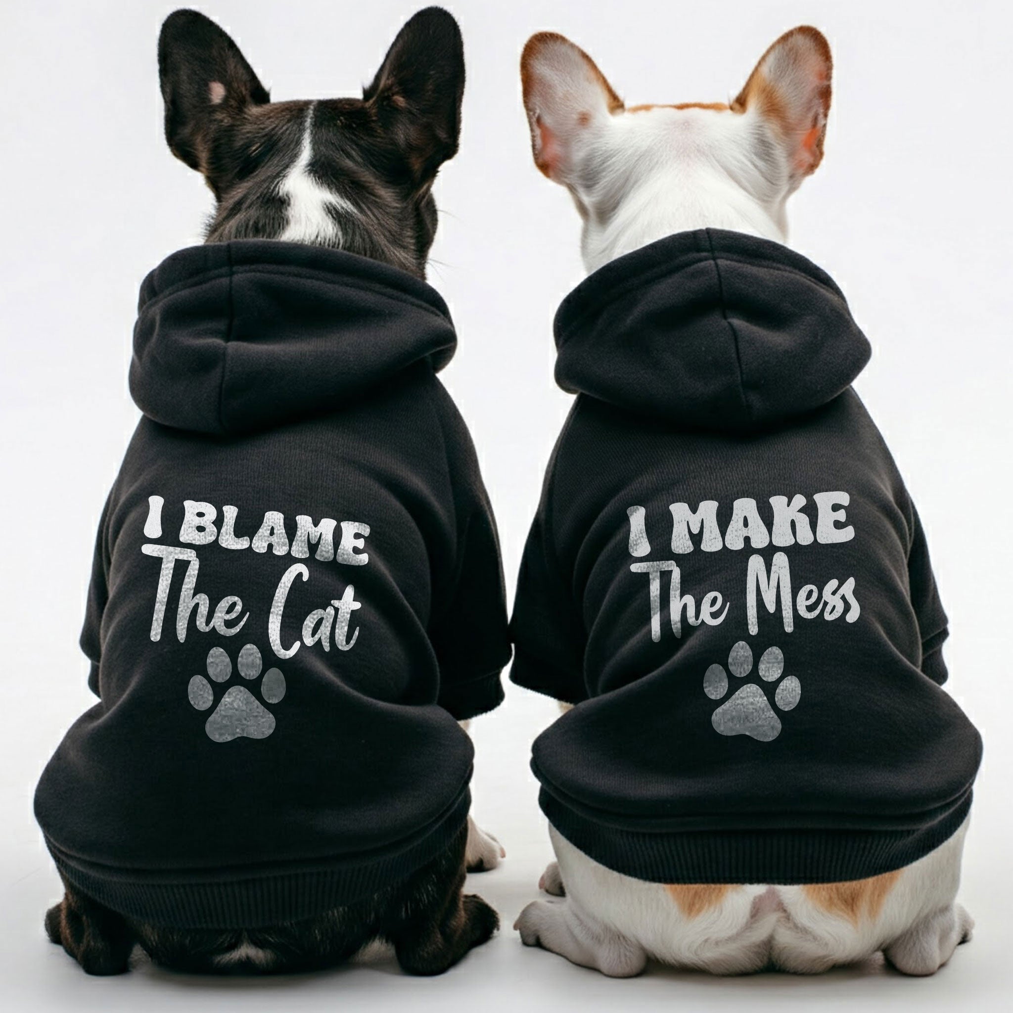 French Bulldog Stylish Cozy Hoodie for Short-Nosed Dogs-fadou