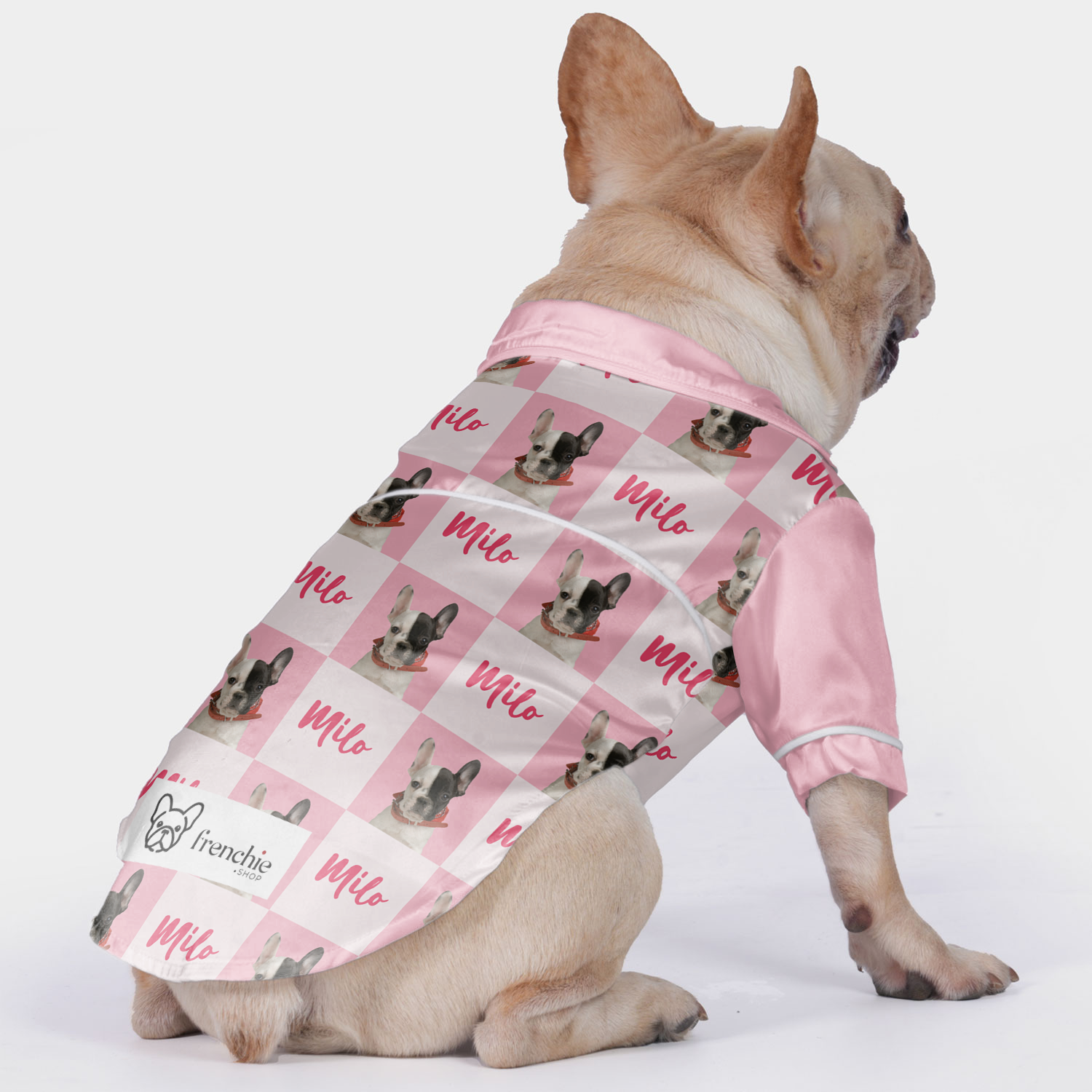 French Bulldog Personalized Pet Sleepwear for Outdoor Adventures-fadou