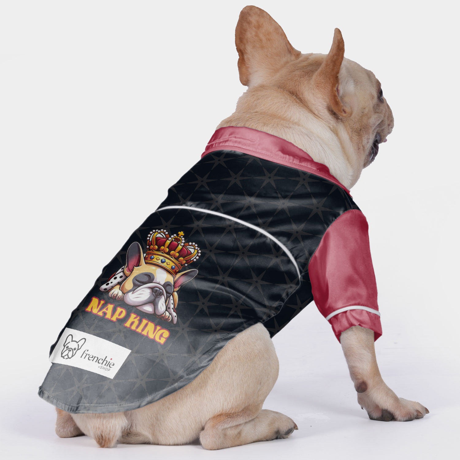 Nap French Bulldog Cozy Loungewear for Flat-Face Breeds-fadou