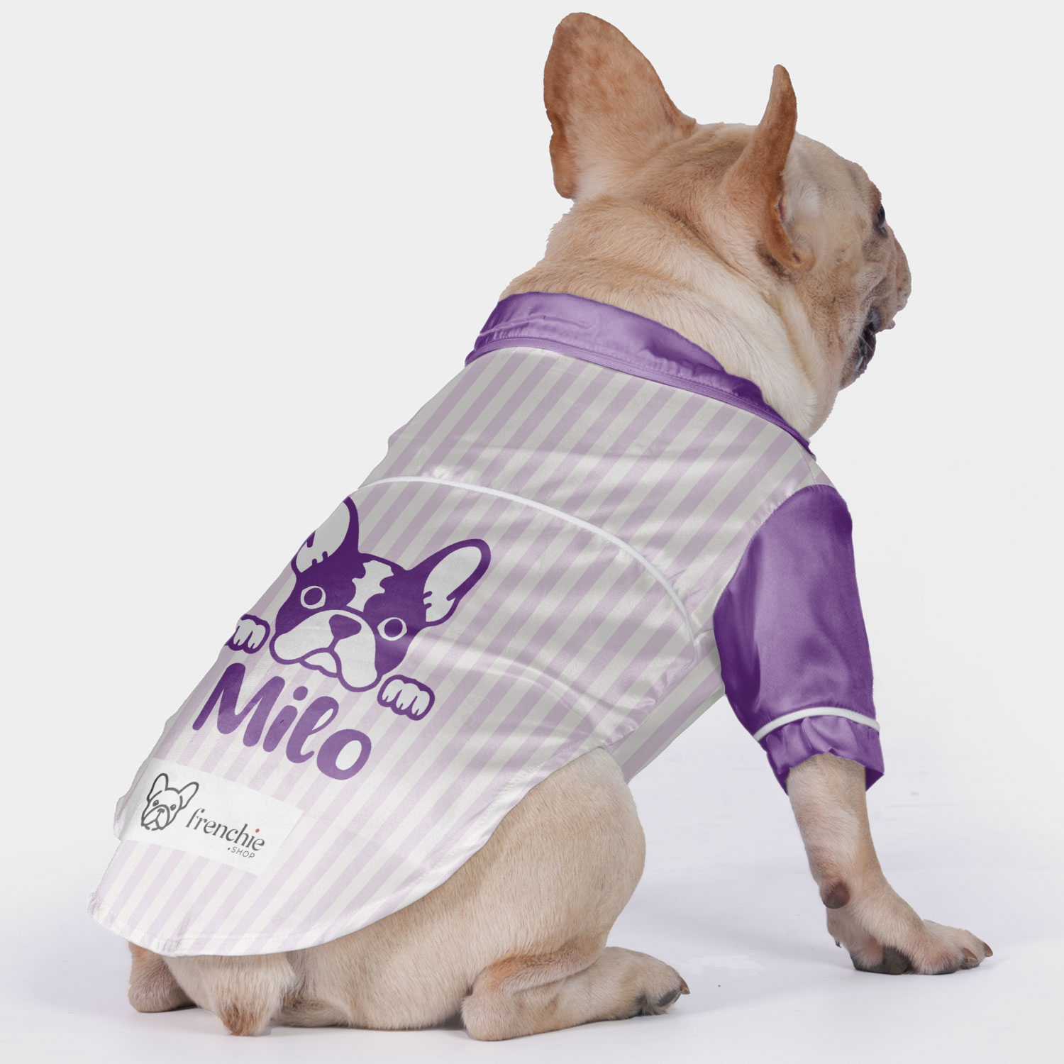 French Bulldog Custom Cozy Loungewear for Brachycephalic Dogs-fadou
