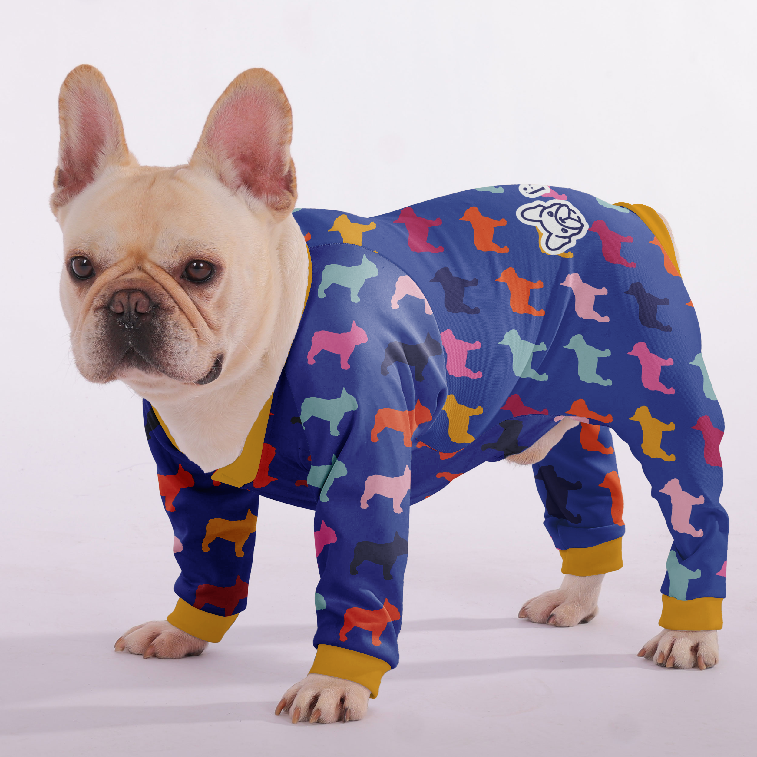 French Bulldog Ultra-Soft Cozy Loungewear for Short-Nosed Dogs-fadou