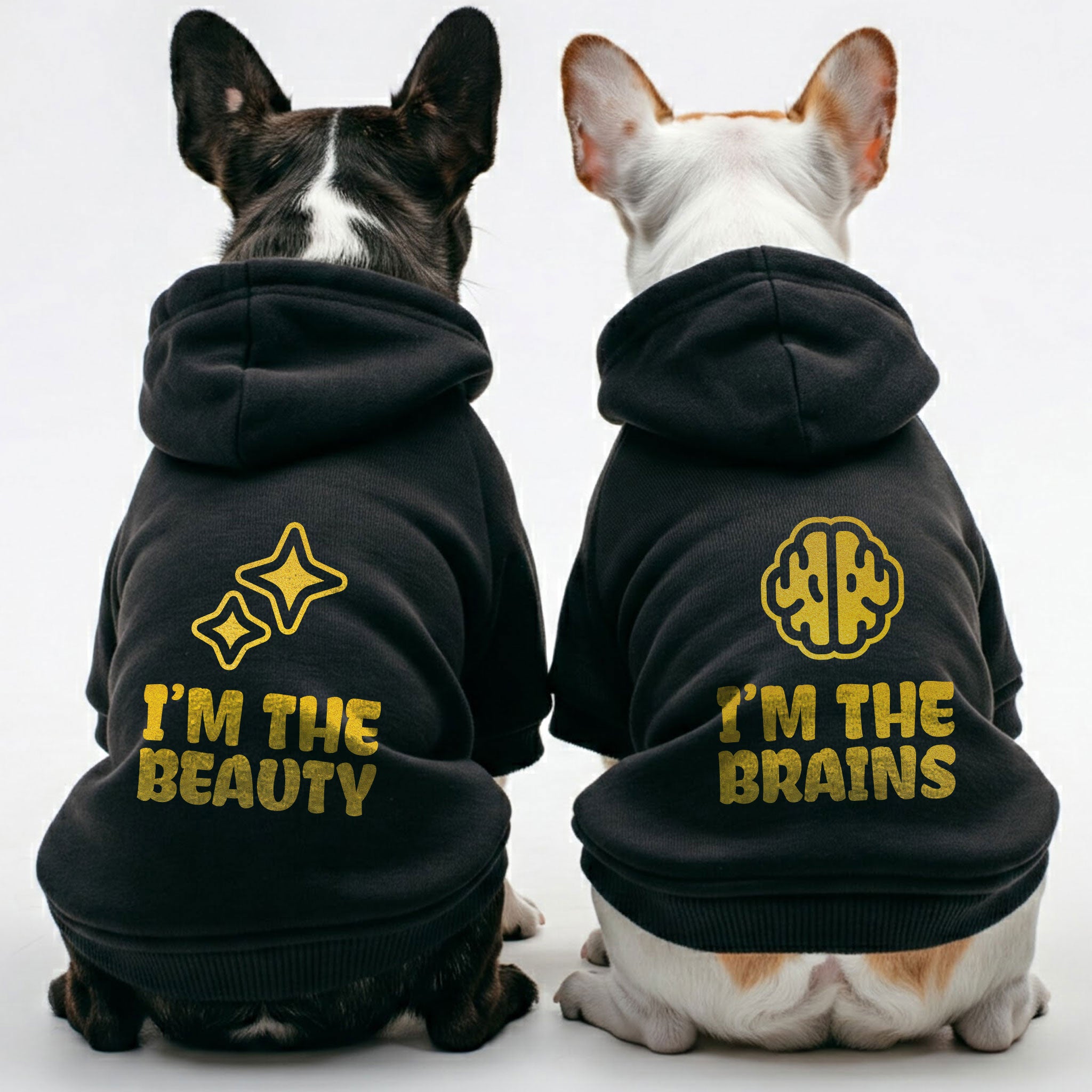 French Bulldog Personalized Pet Sweatshirt for Short-Nosed Dogs-fadou