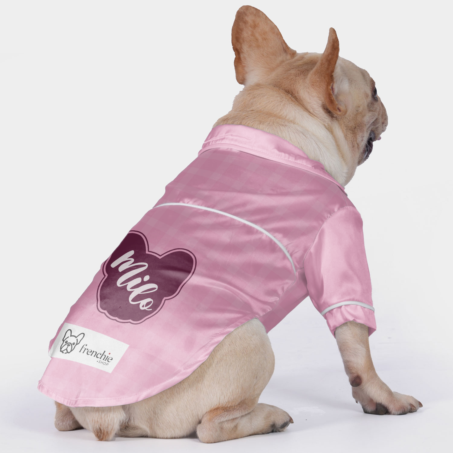 French Bulldog Custom Pet Sleepwear for Flat-Face Breeds-fadou