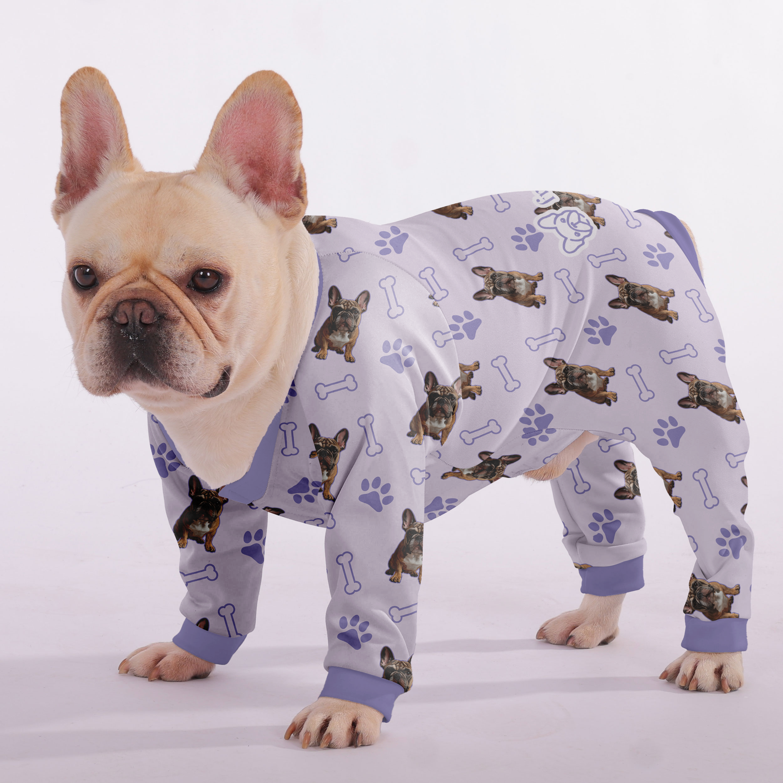 French Bulldog Unique Dog Pajamas for Outdoor Adventures-fadou