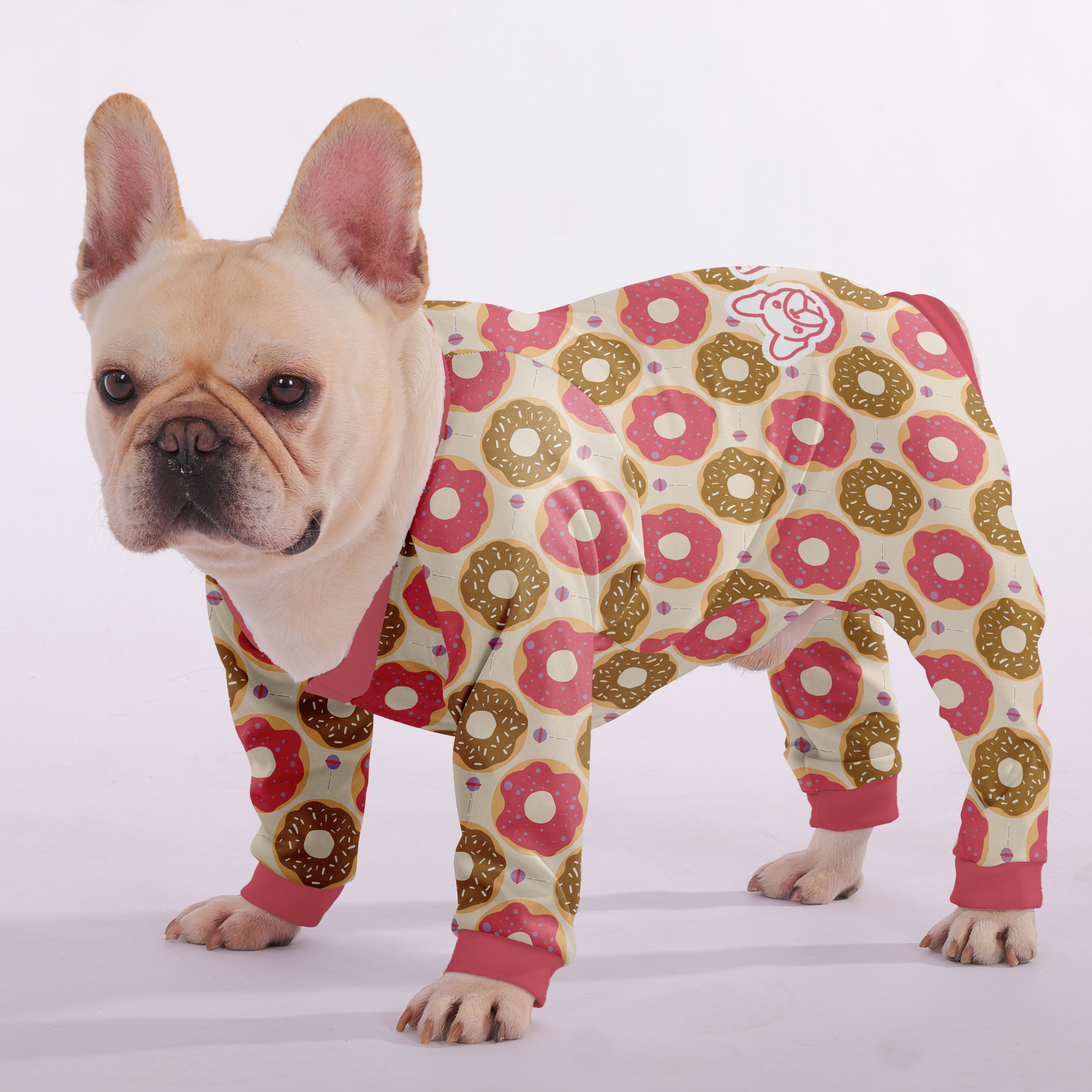 French Bulldog Cozy Pet Sleepwear for Training Sessions-fadou