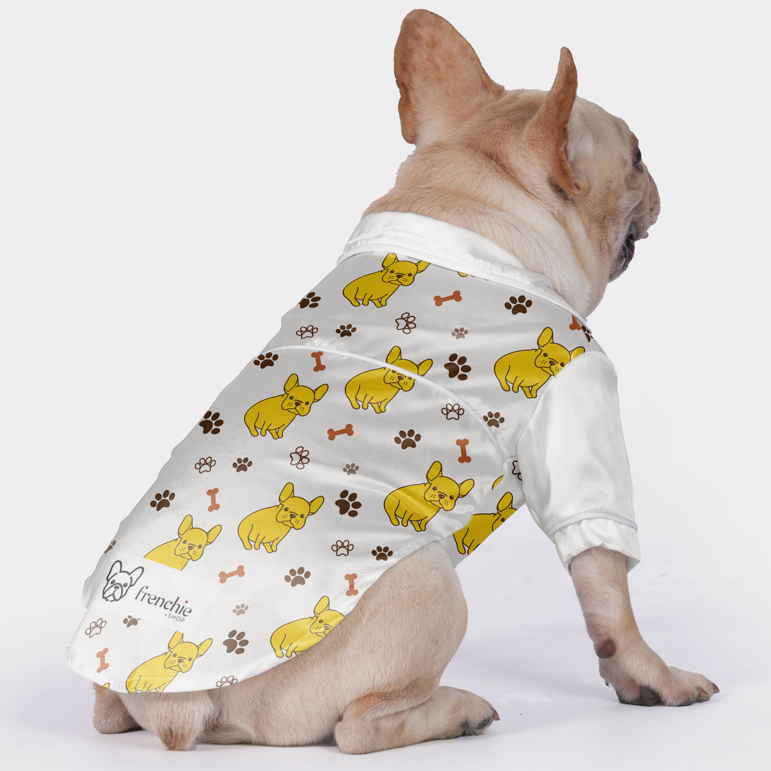 Chester French Bulldog Pet Sleepwear for French Bulldogs-fadou