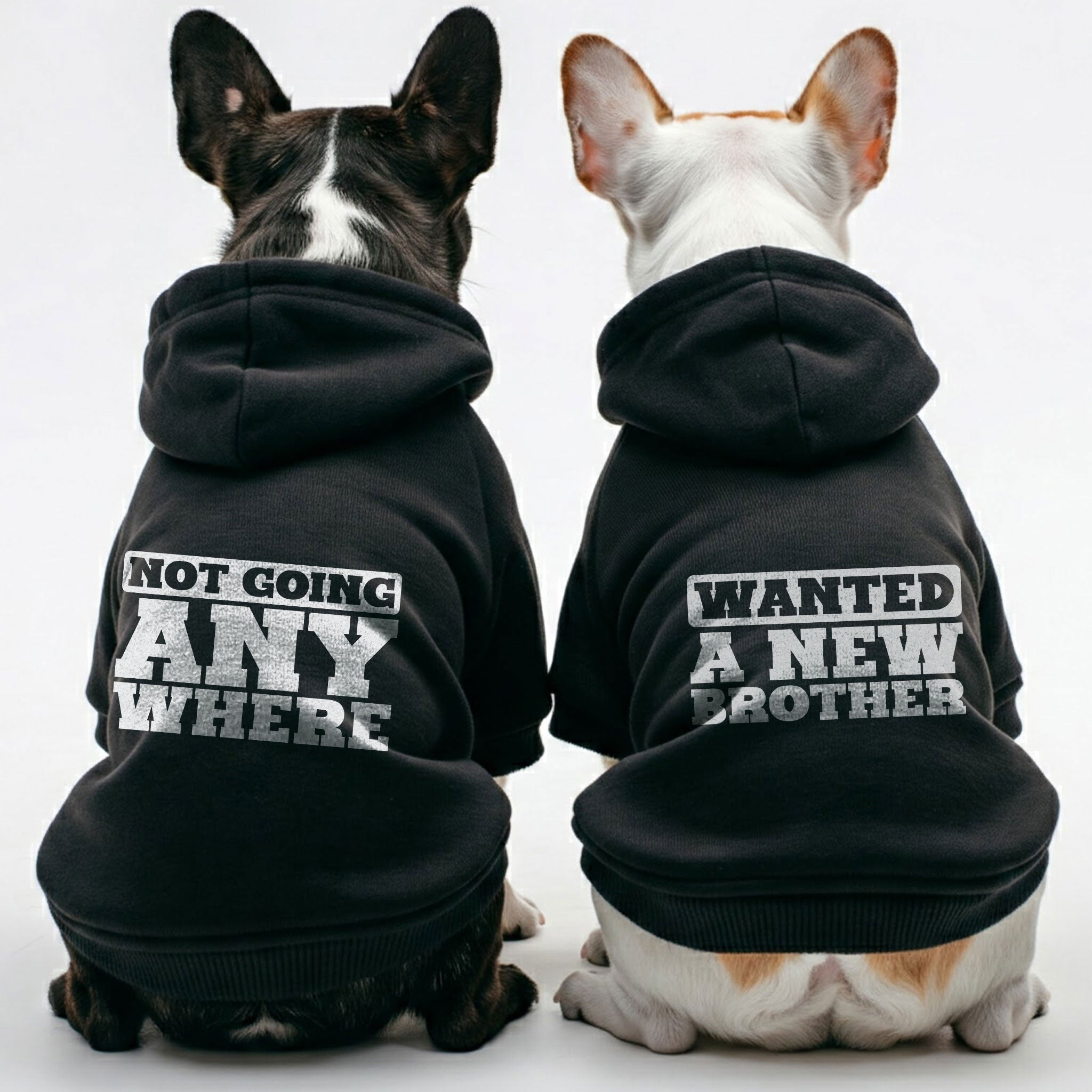 Wanted French Bulldog Dog Hoodie for Brachycephalic Dogs-fadou