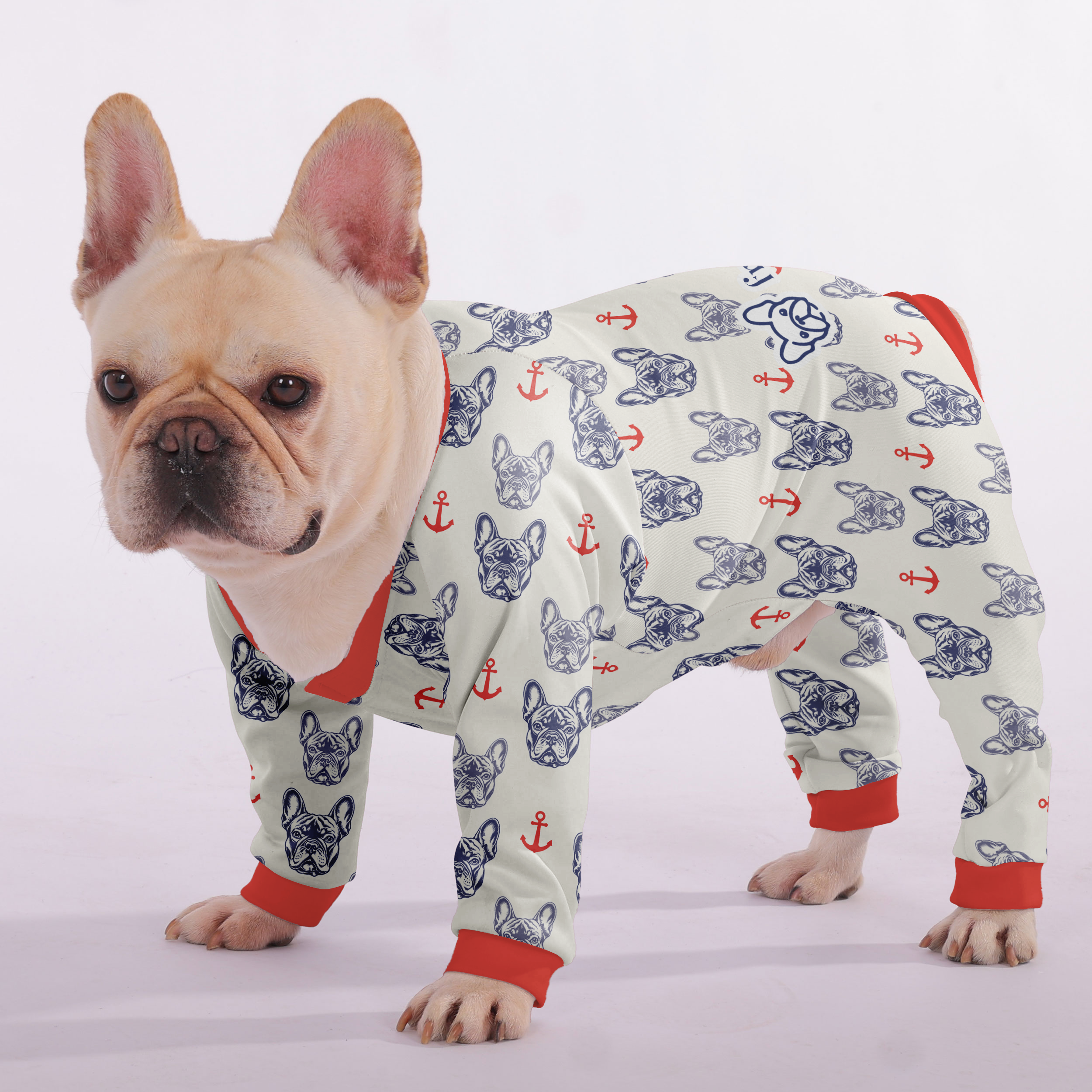 French Bulldog Ultra-Soft Dog Pajamas for Outdoor Adventures-fadou