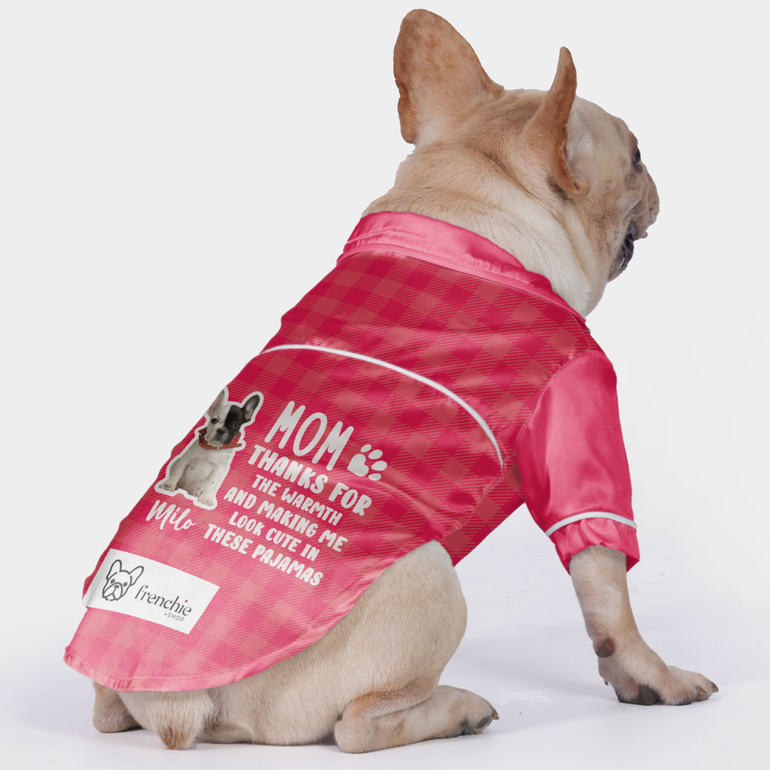 French Bulldog Custom Dog Pajamas for Outdoor Adventures-fadou